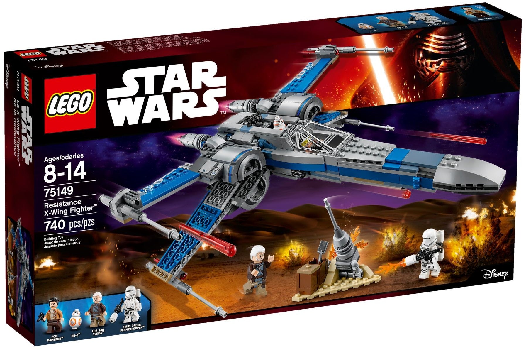 Resistance X-Wing Fighter 75149 | Star Wars | LEGO