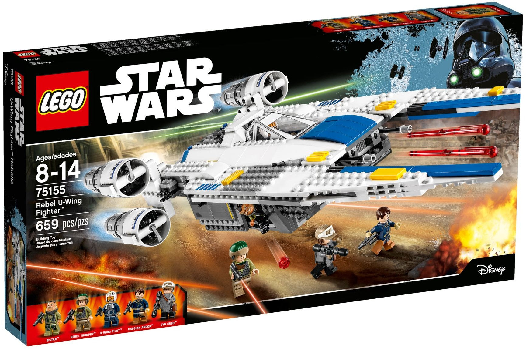 Rebel U-Wing Fighter 75155 | Star Wars | LEGO