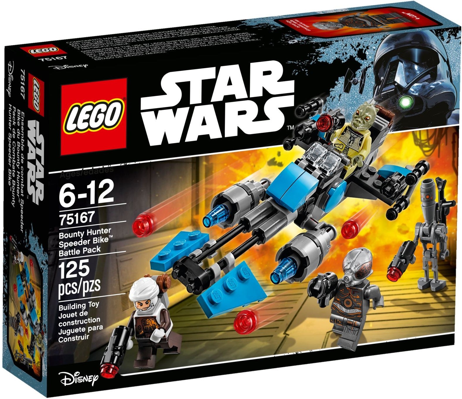 Bounty Hunter Speeder Bike Battle Pack 75167 | Star Wars | LEGO