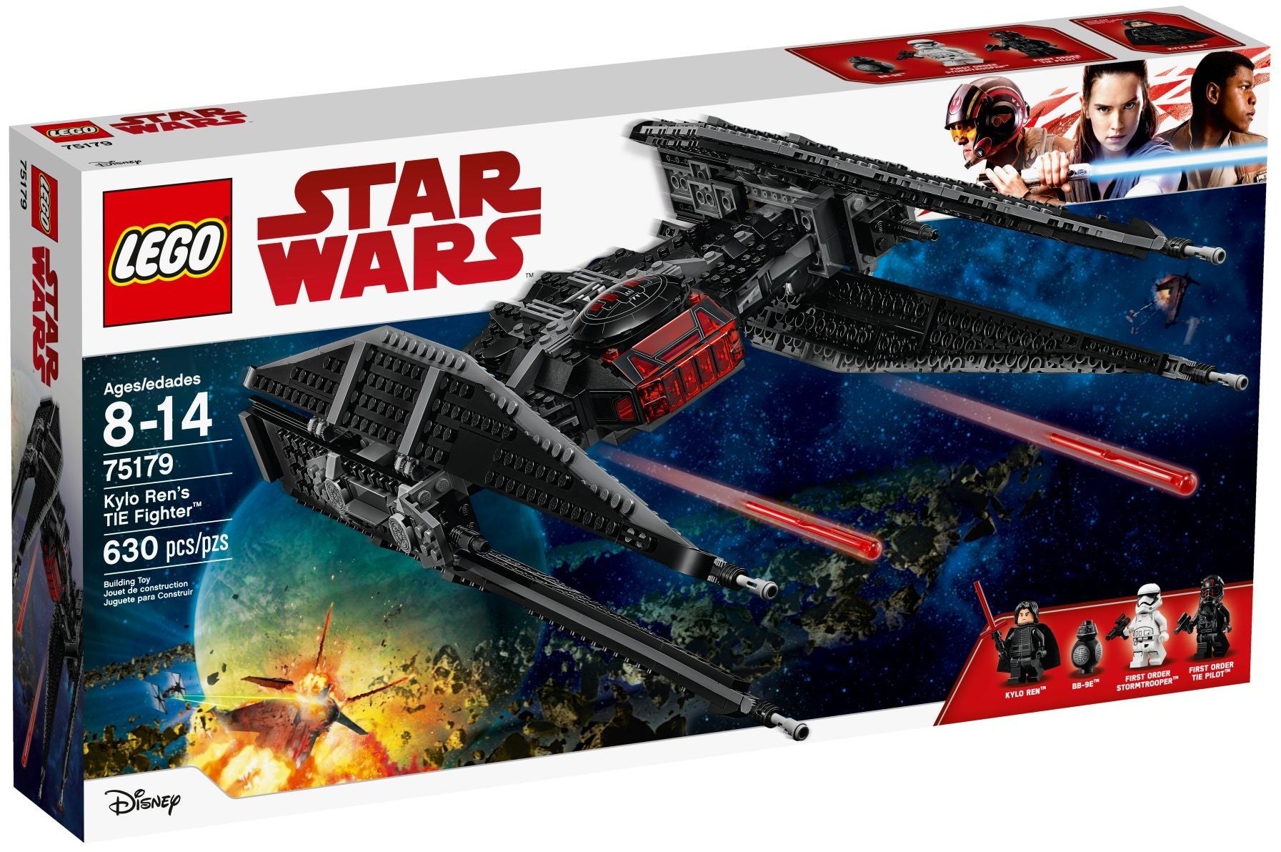 Kylo Ren's TIE Fighter 75179 | Star Wars | LEGO
