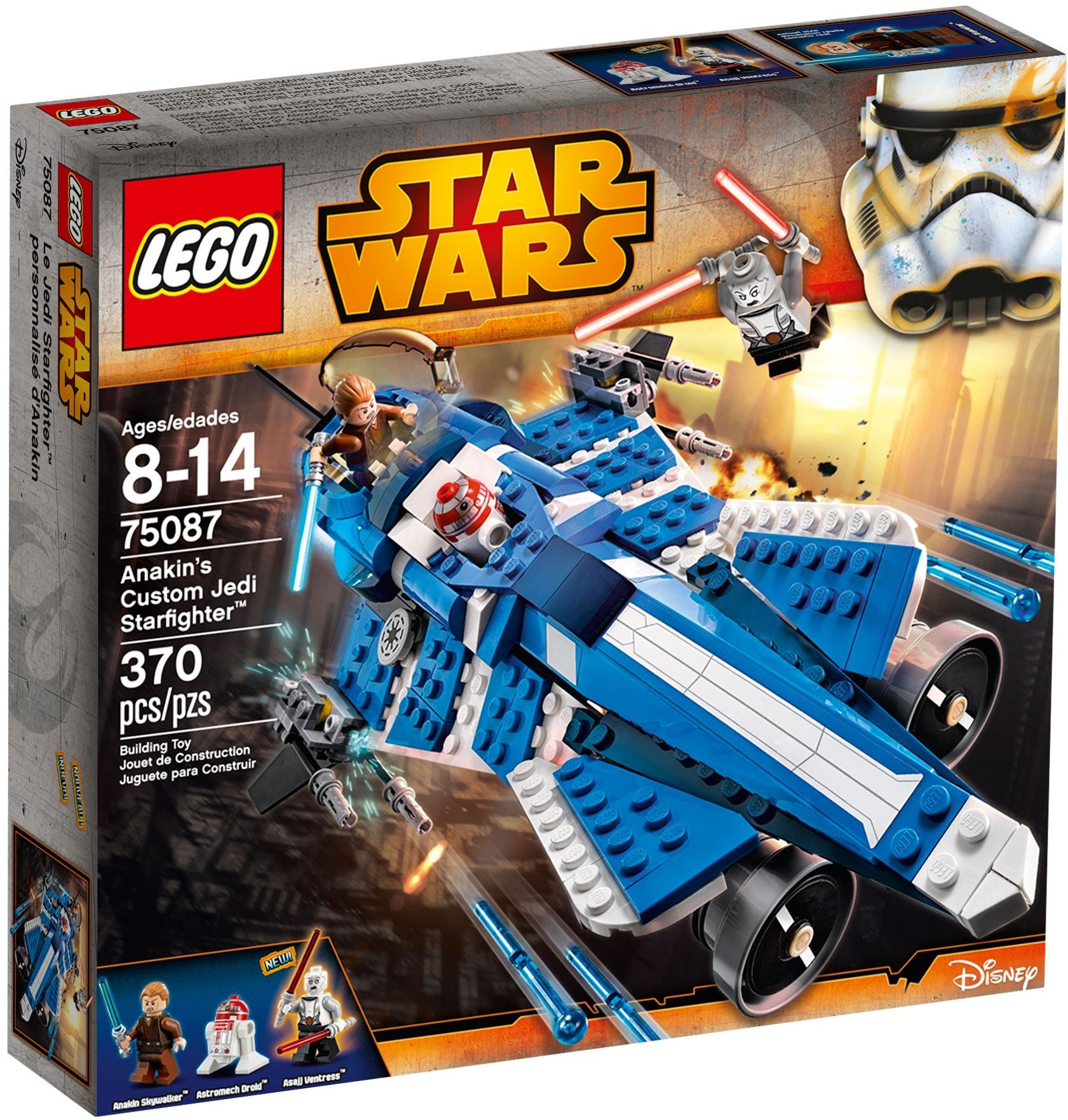 Anakin's Custom Jedi Starfighter 75087 | Star Wars | LEGO