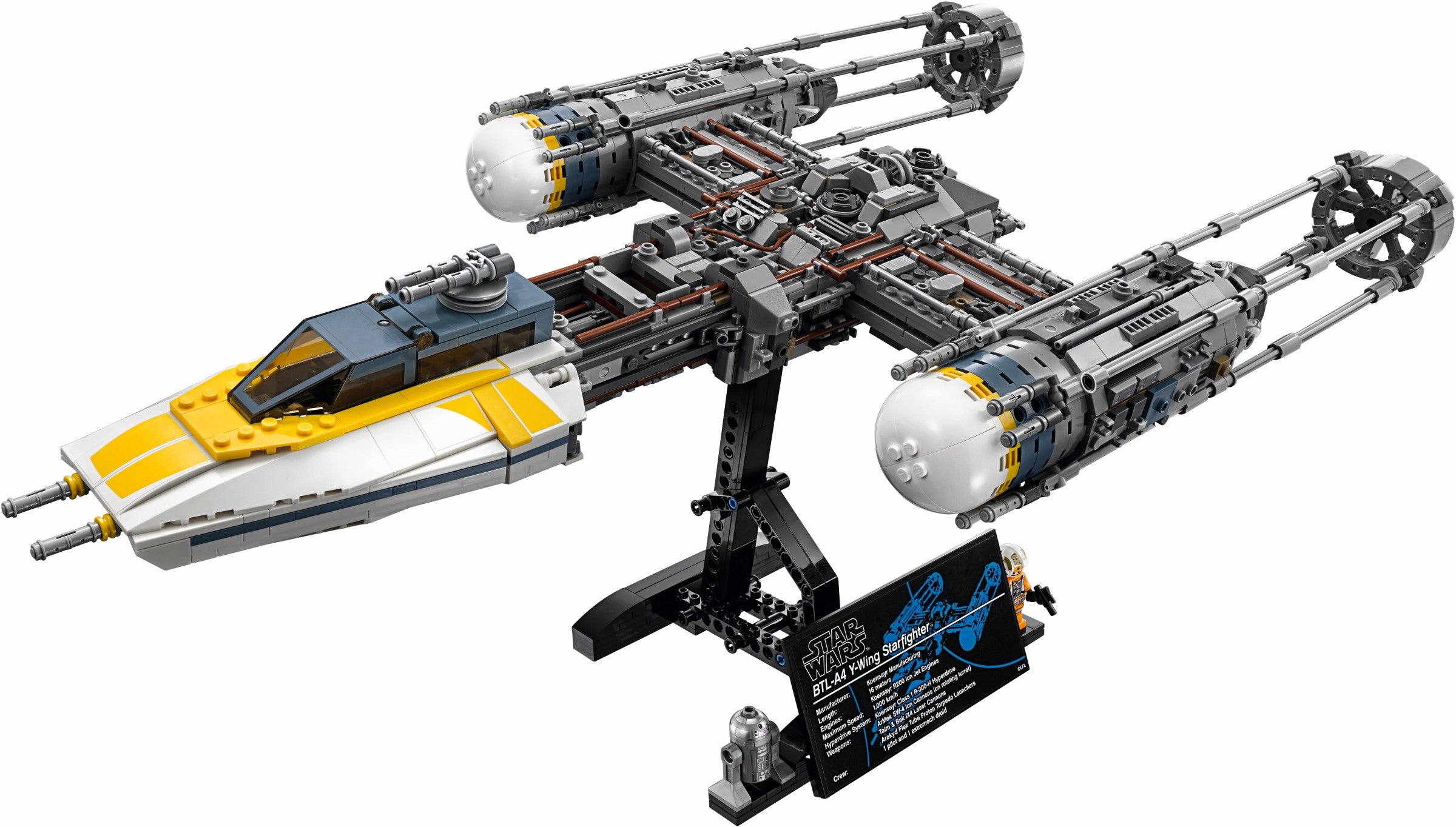 Y-Wing Starfighter-UCS Series 75181 | Star Wars | LEGO