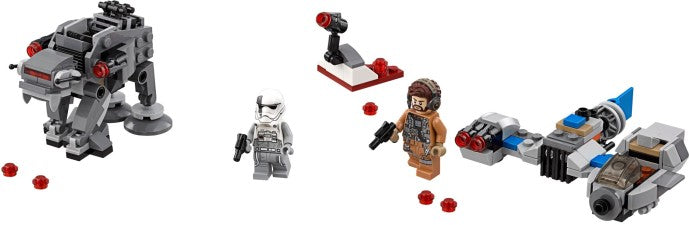 Ski Speeder vs. First Order Walker Microfighters 75195 | Star Wars | LEGO