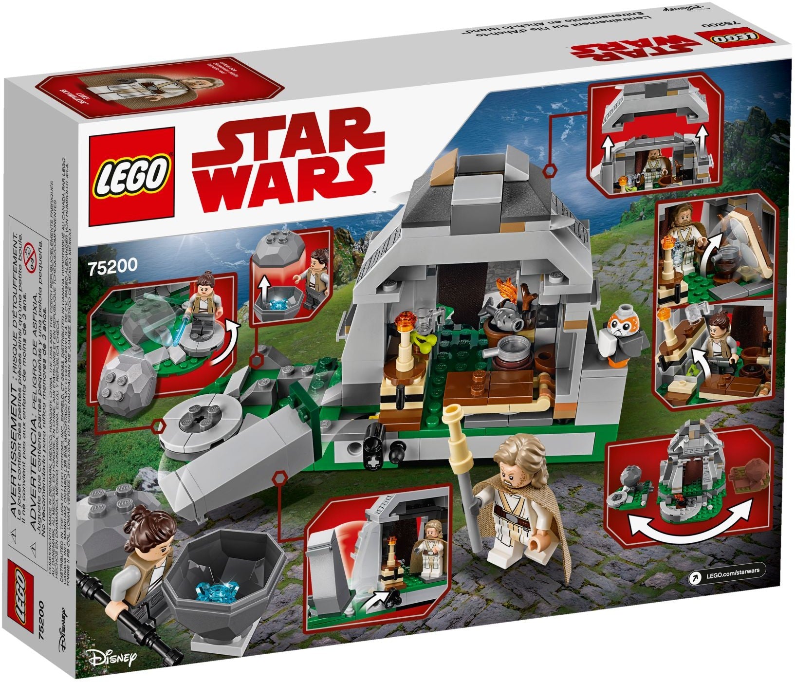Ahch-To Island Training 75200 | Star Wars | LEGO