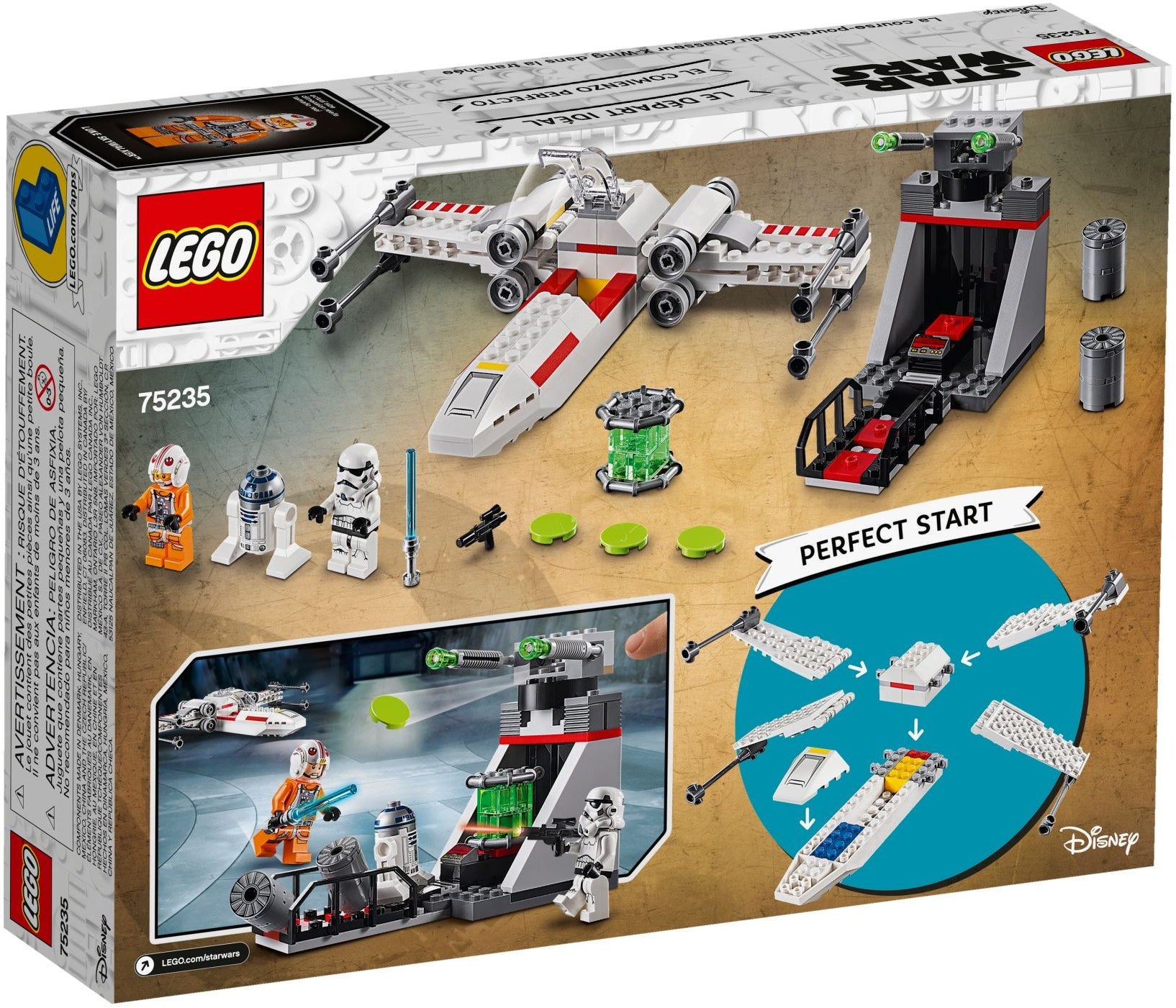 X-wing Starfighter Trench Run 75235 | Star Wars | LEGO – image 5