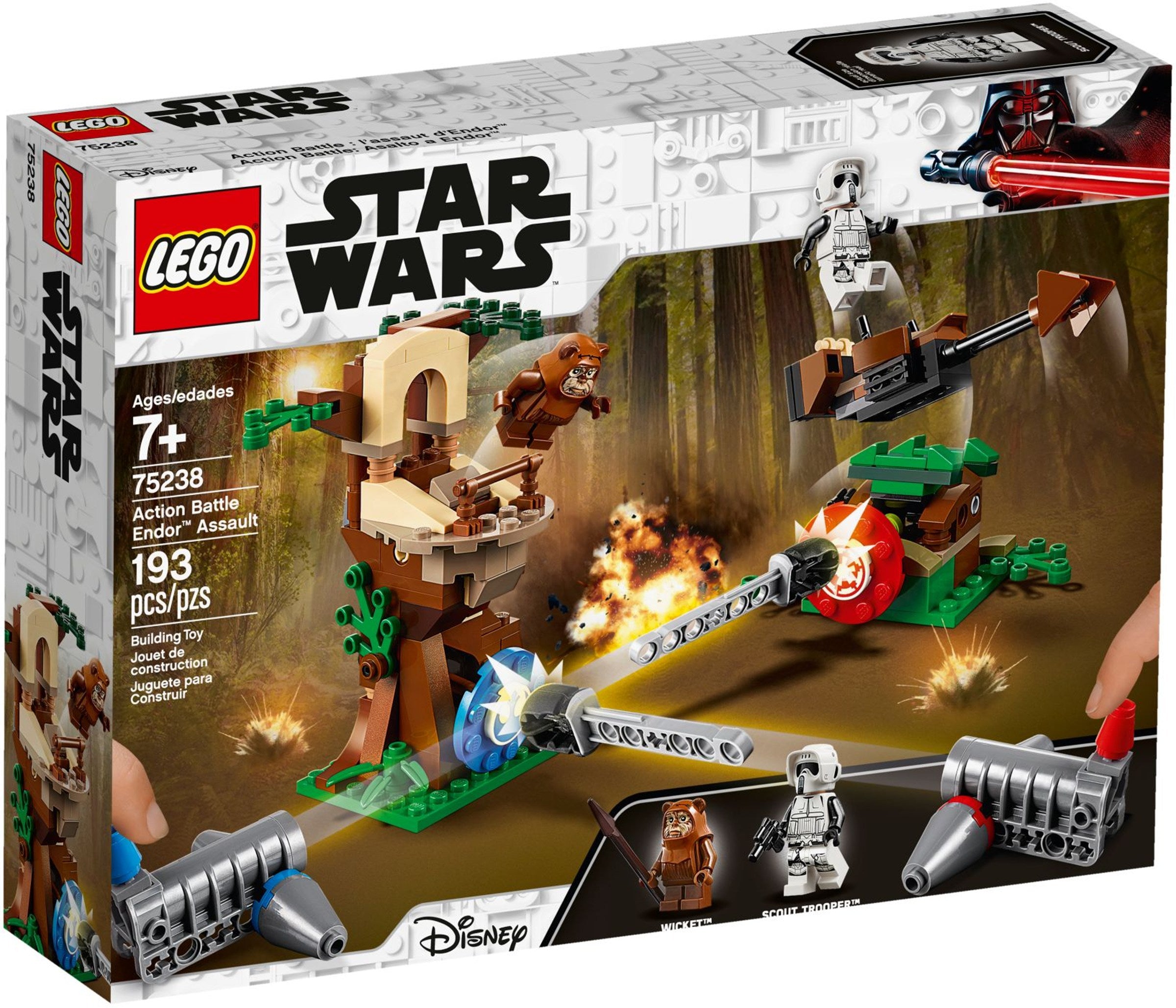 Action Battle Endor Attack 75238 | Star Wars | LEGO