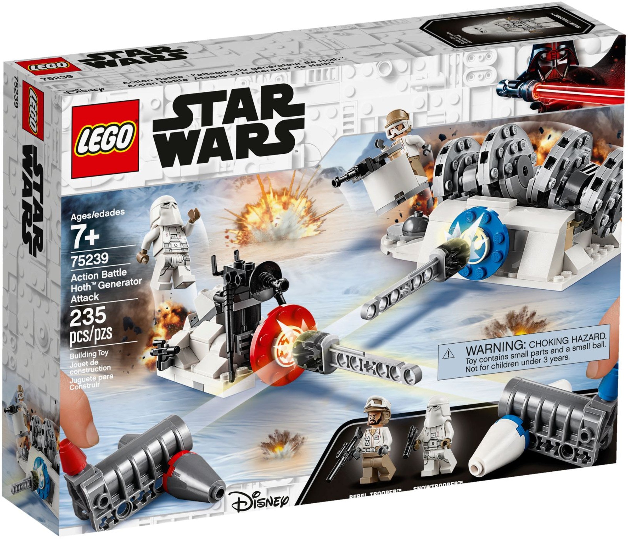 Action Battle Hoth Generator Attack 75239 | Star Wars | LEGO