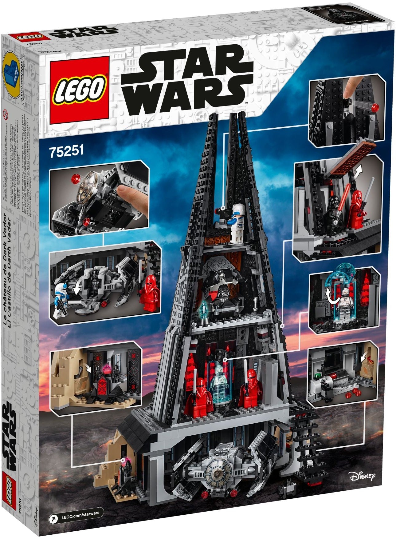 Darth Vader's Castle 75251 | Star Wars | LEGO