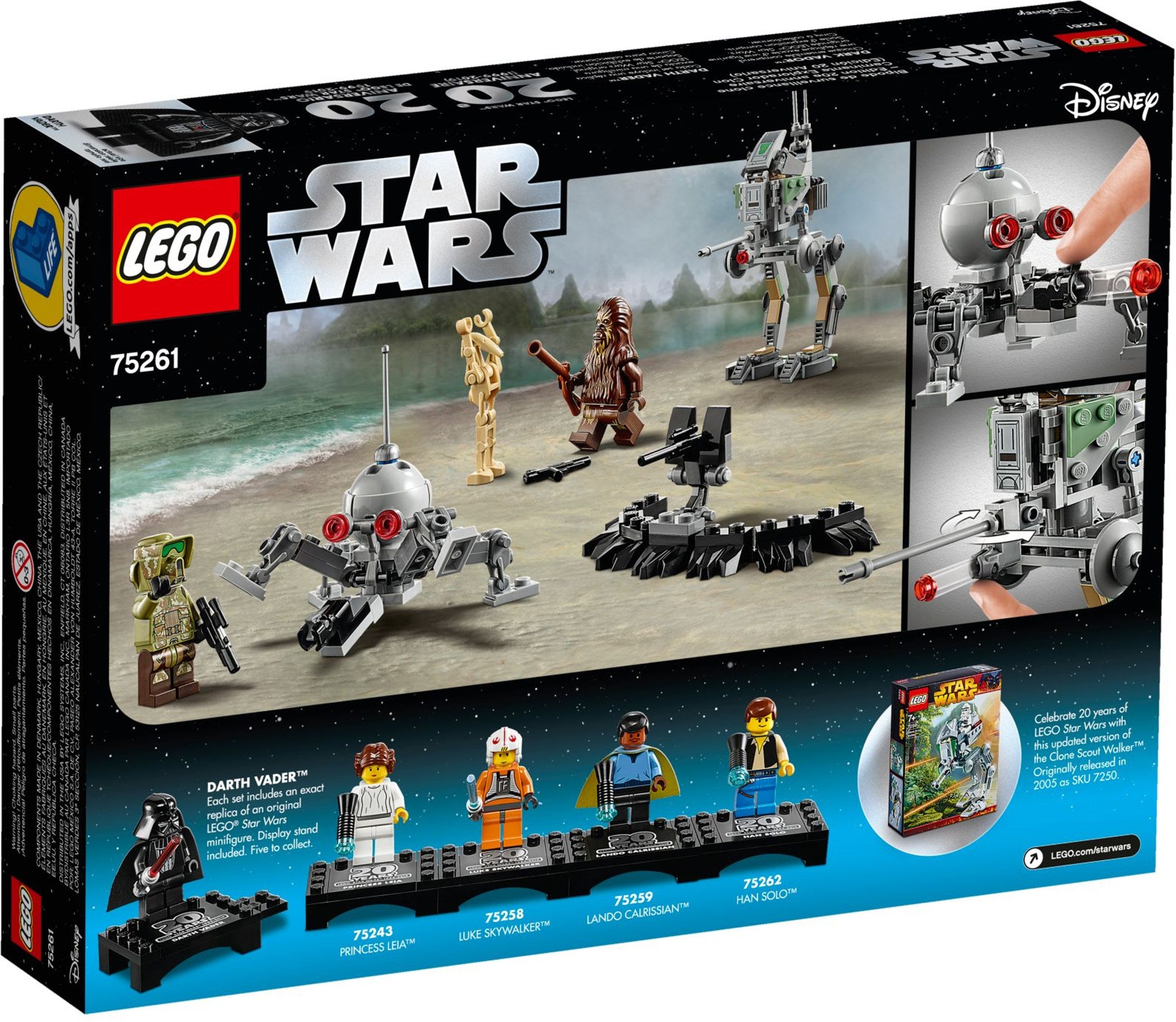 Clone Scout Walker – 20th Anniversary Edition 75261 | Star Wars | LEGO