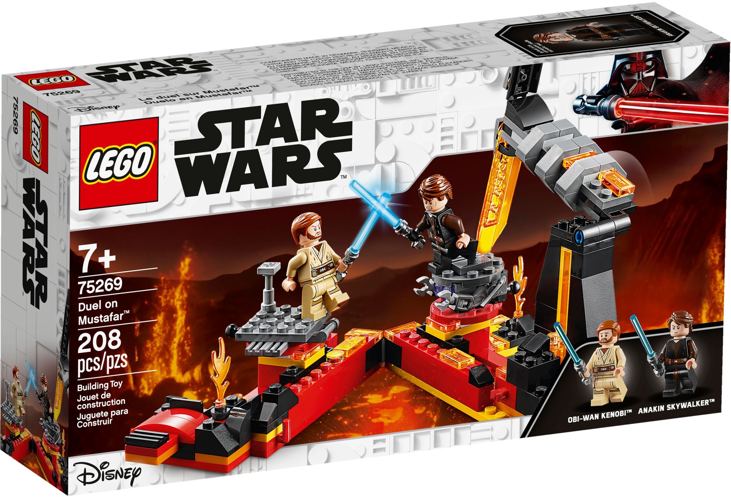 Duel on Mustafar 75269 | Star Wars | LEGO