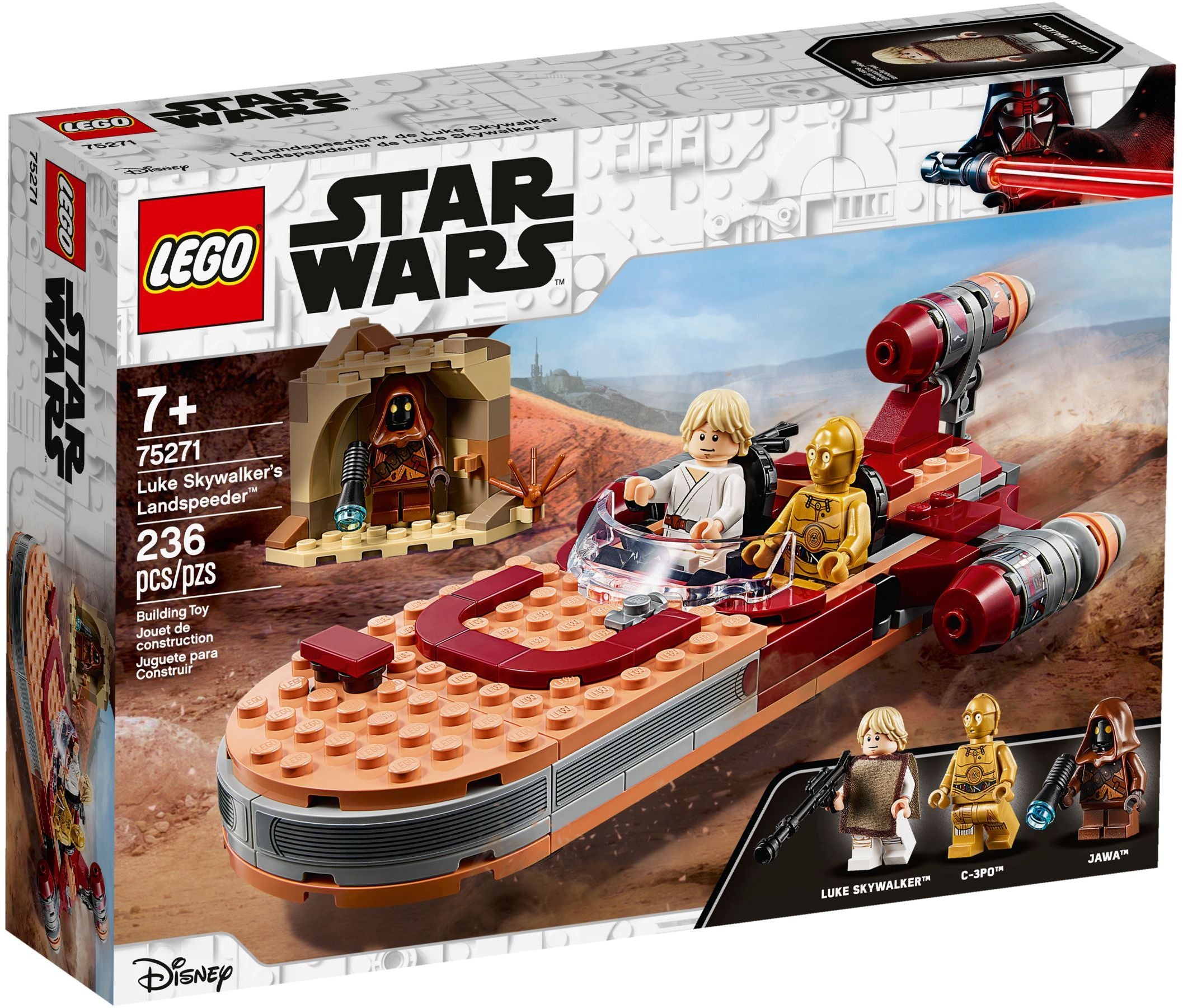 Luke Skywalkers Landspeeder 75271 | Star Wars | LEGO