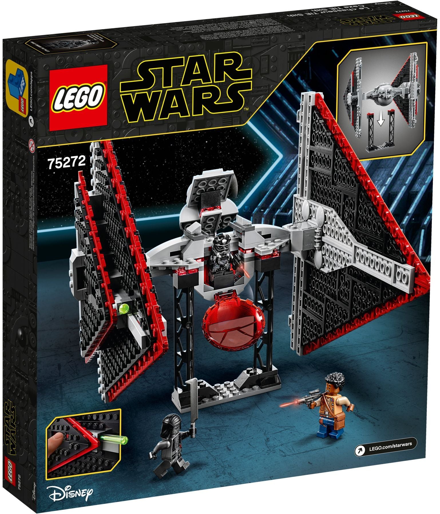 Sith TIE Fighter 75272 | Star Wars | LEGO - My Store