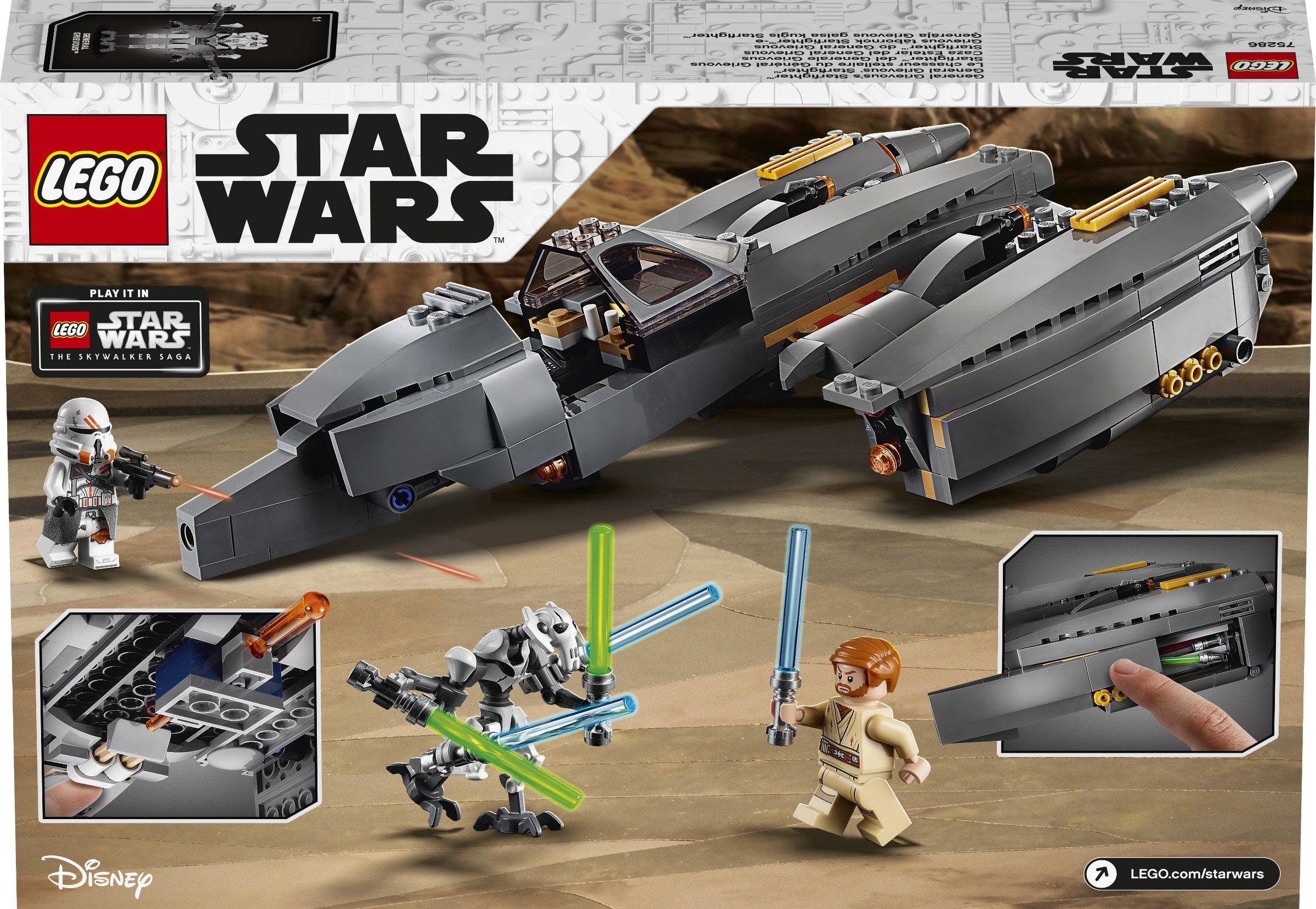 General Grievous's Starfighter 75286 | Star Wars | LEGO – image 10