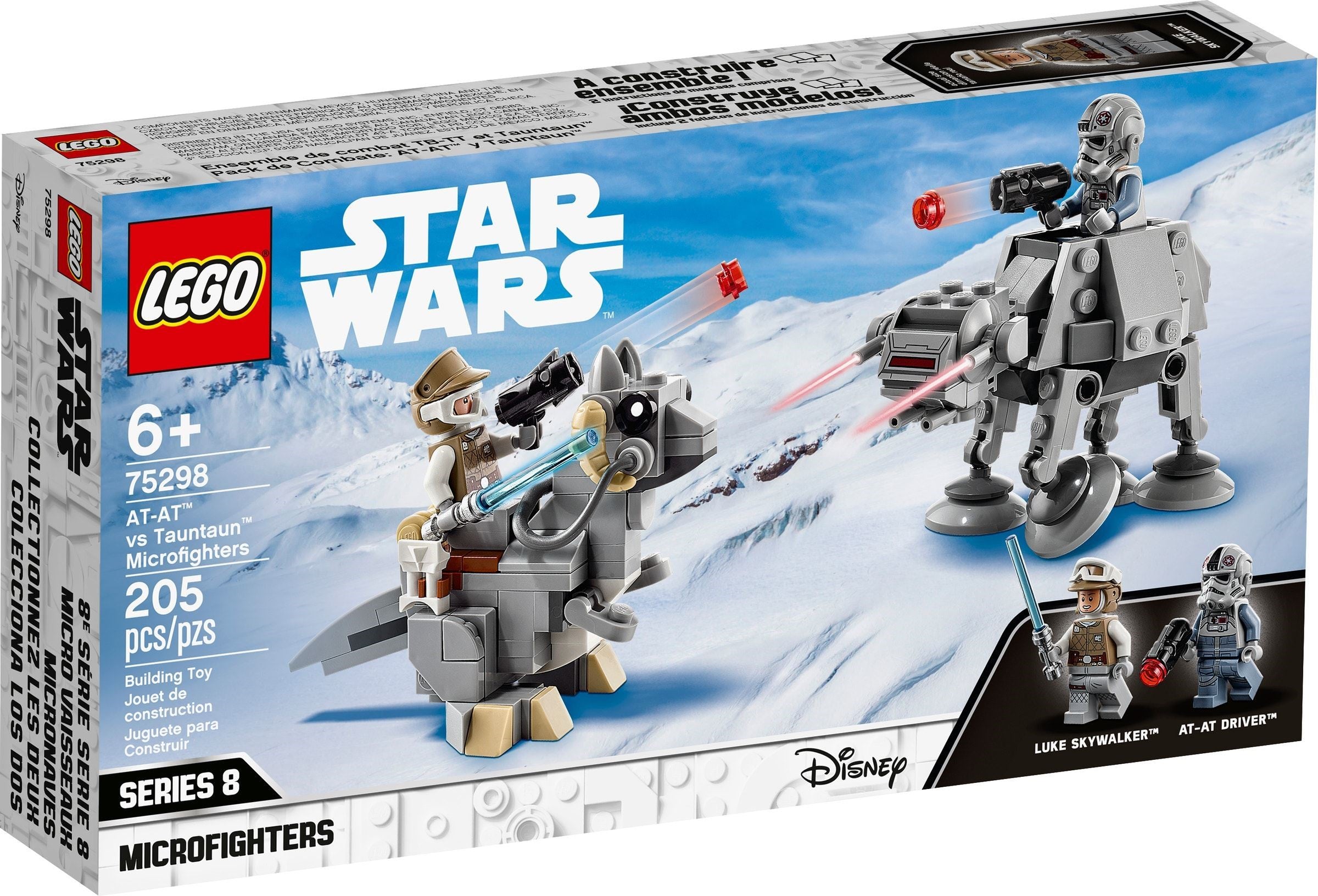 AT-AT Vs Tauntaun-Microfighters 75298 | Star Wars | LEGO