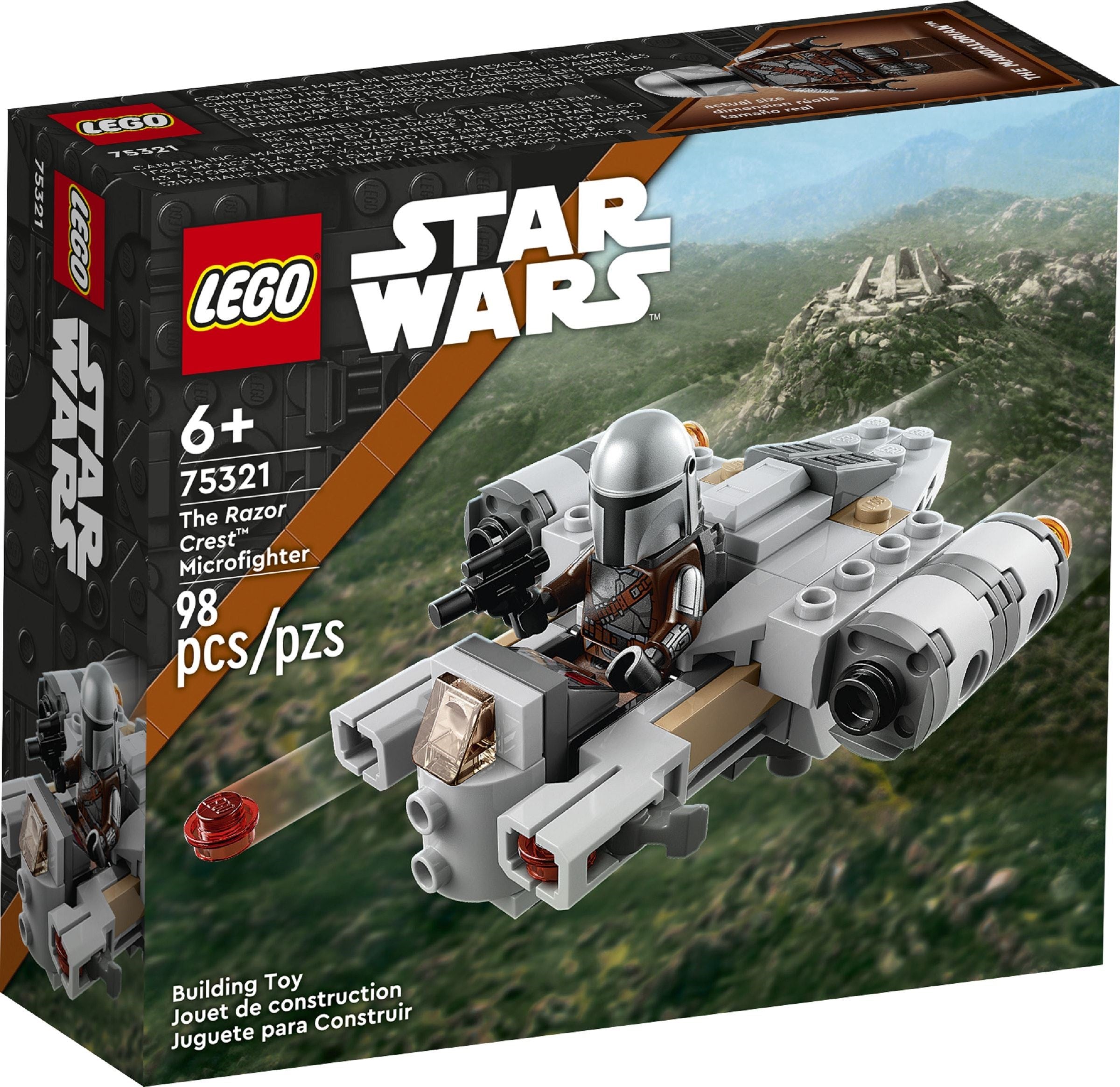 The Razor Crest Microfighter 75321 | Star Wars | LEGO (image 2)
