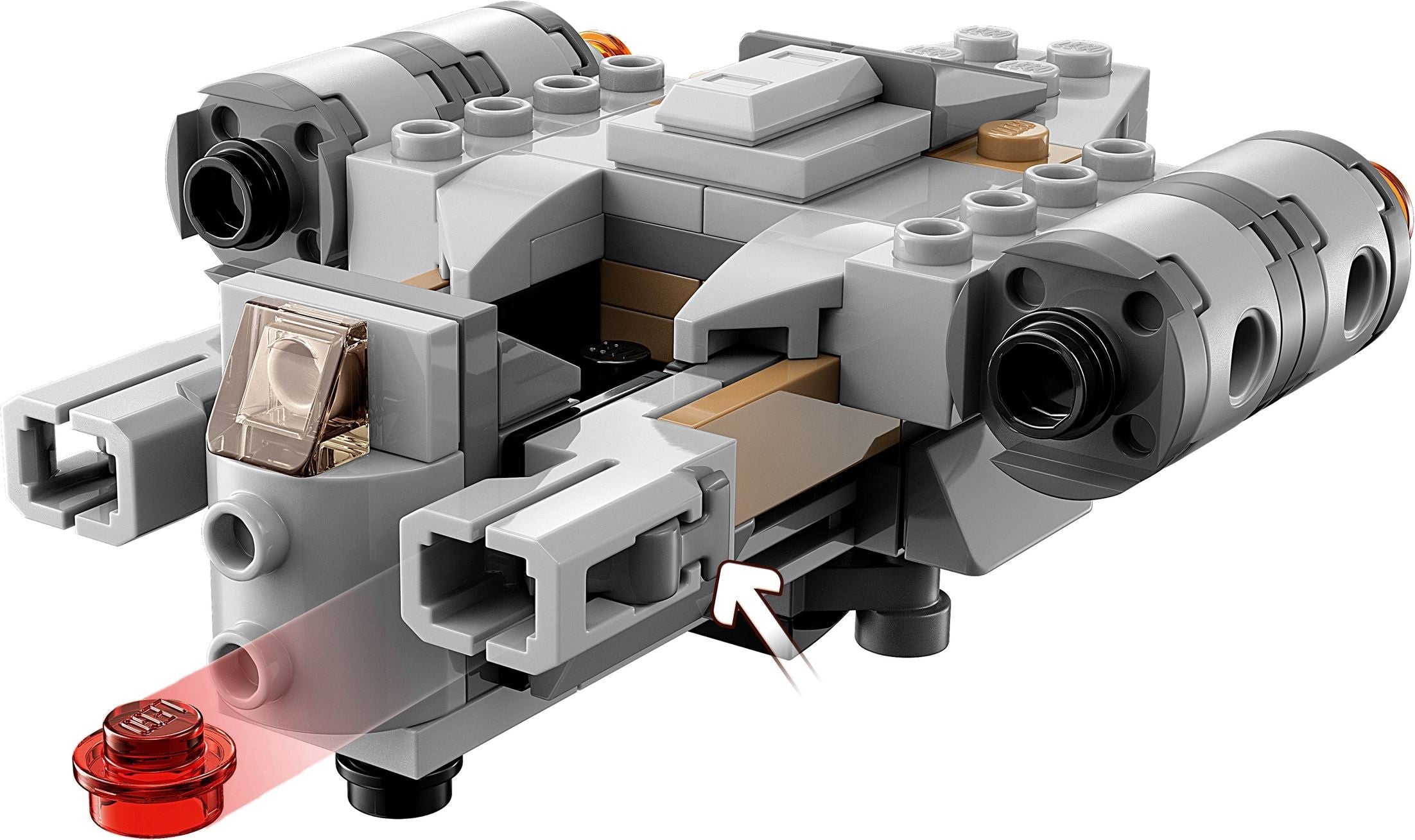The Razor Crest Microfighter 75321 | Star Wars | LEGO (image 5)