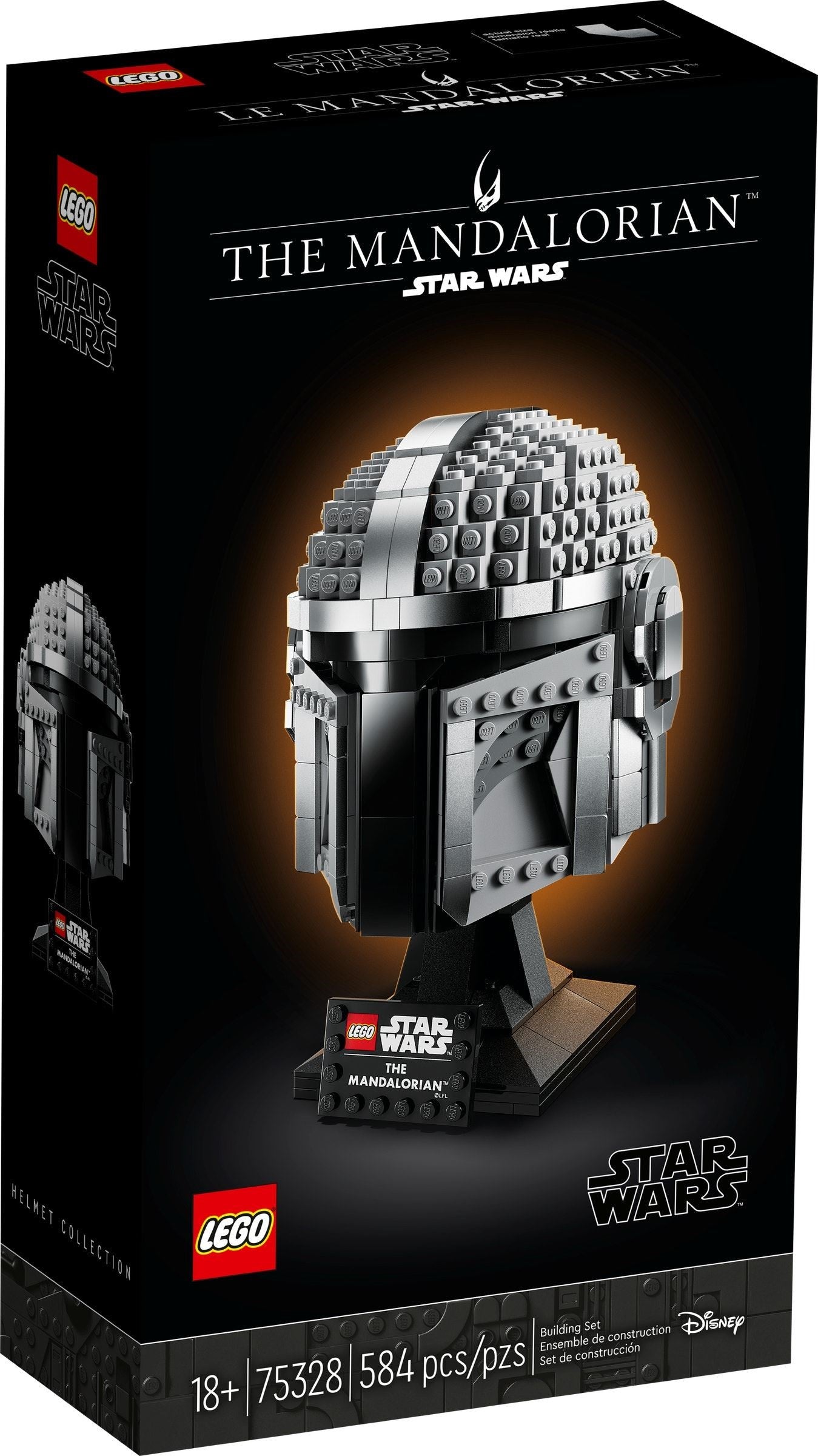 The Mandalorian Helmet 75328 | Star Wars | LEGO – image 2