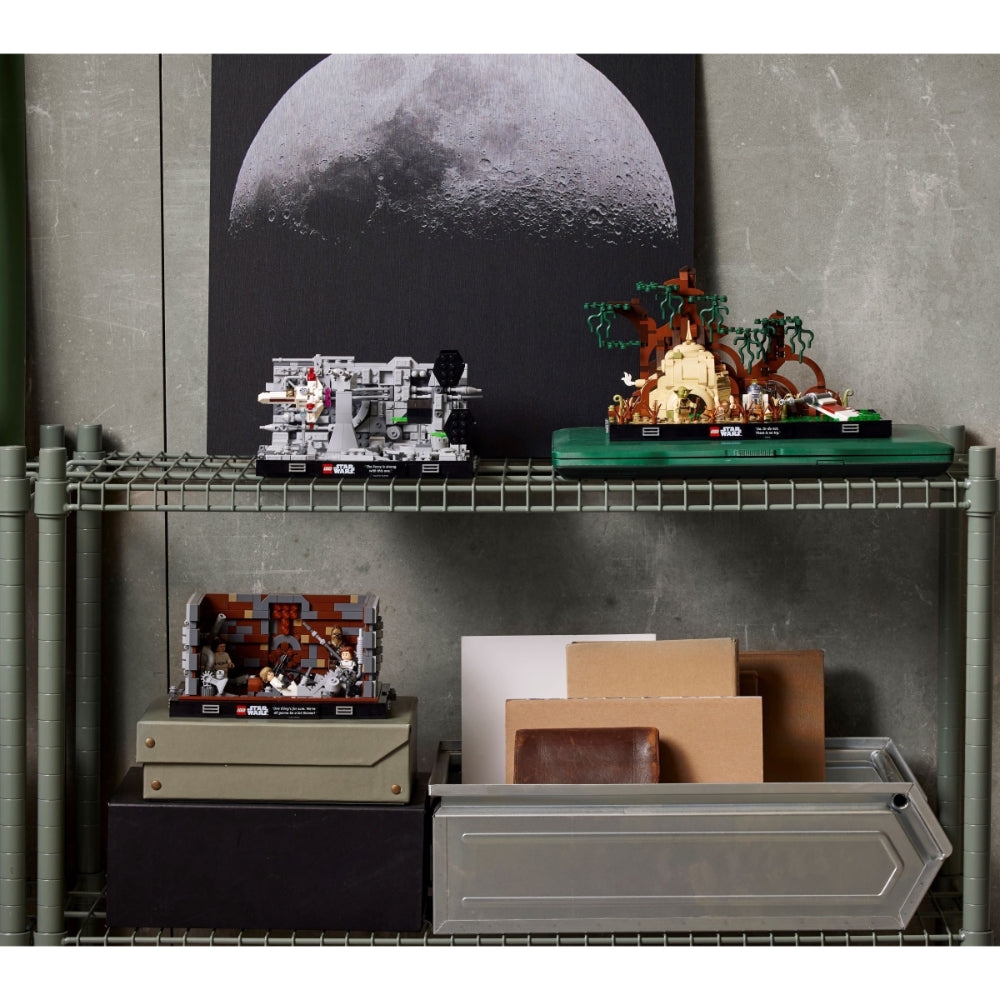 Death Star Trench Run Diorama 75329 | Star Wars | LEGO