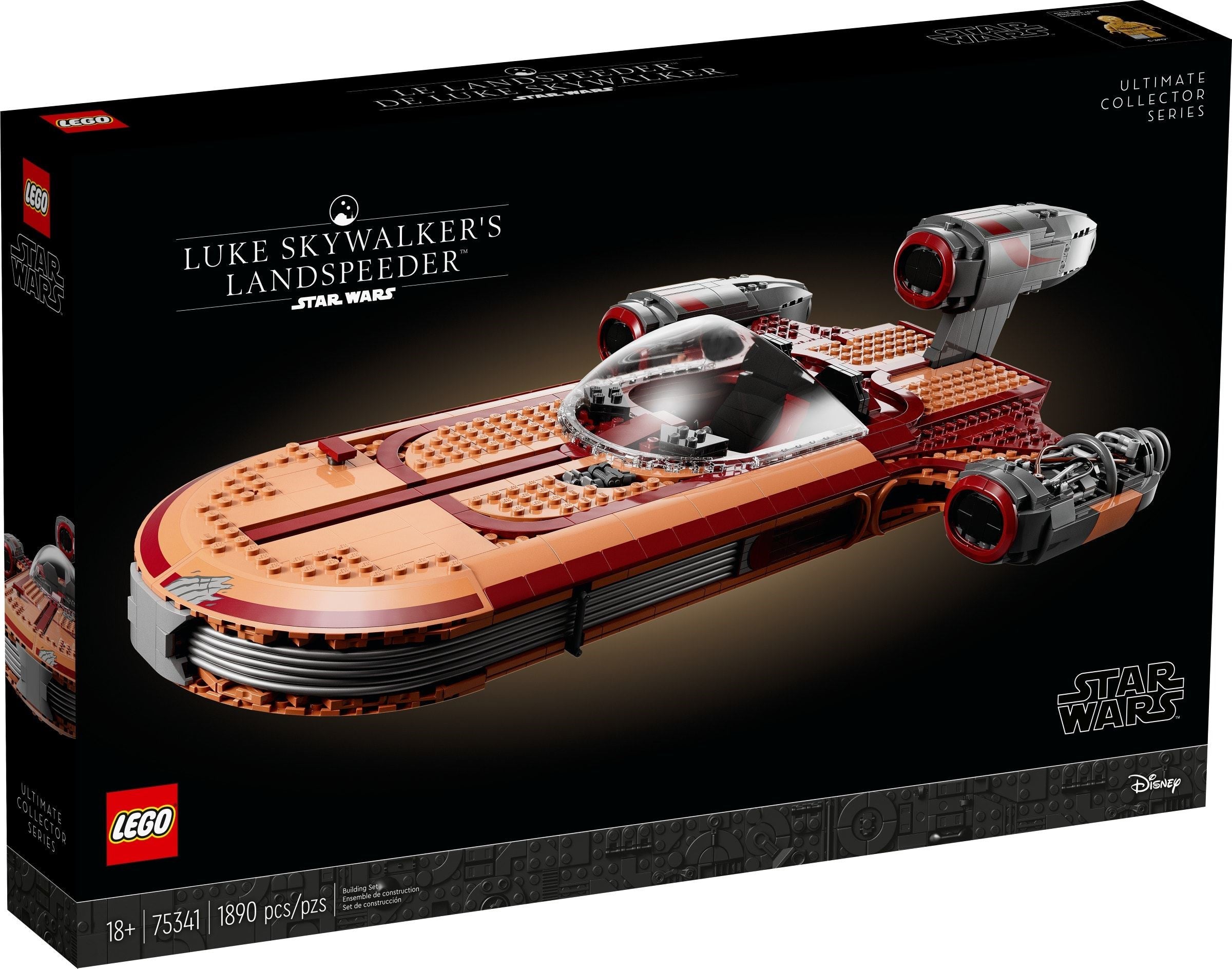 Luke Skywalkers Landspeeder-UCS Series 75341 | Star Wars | LEGO