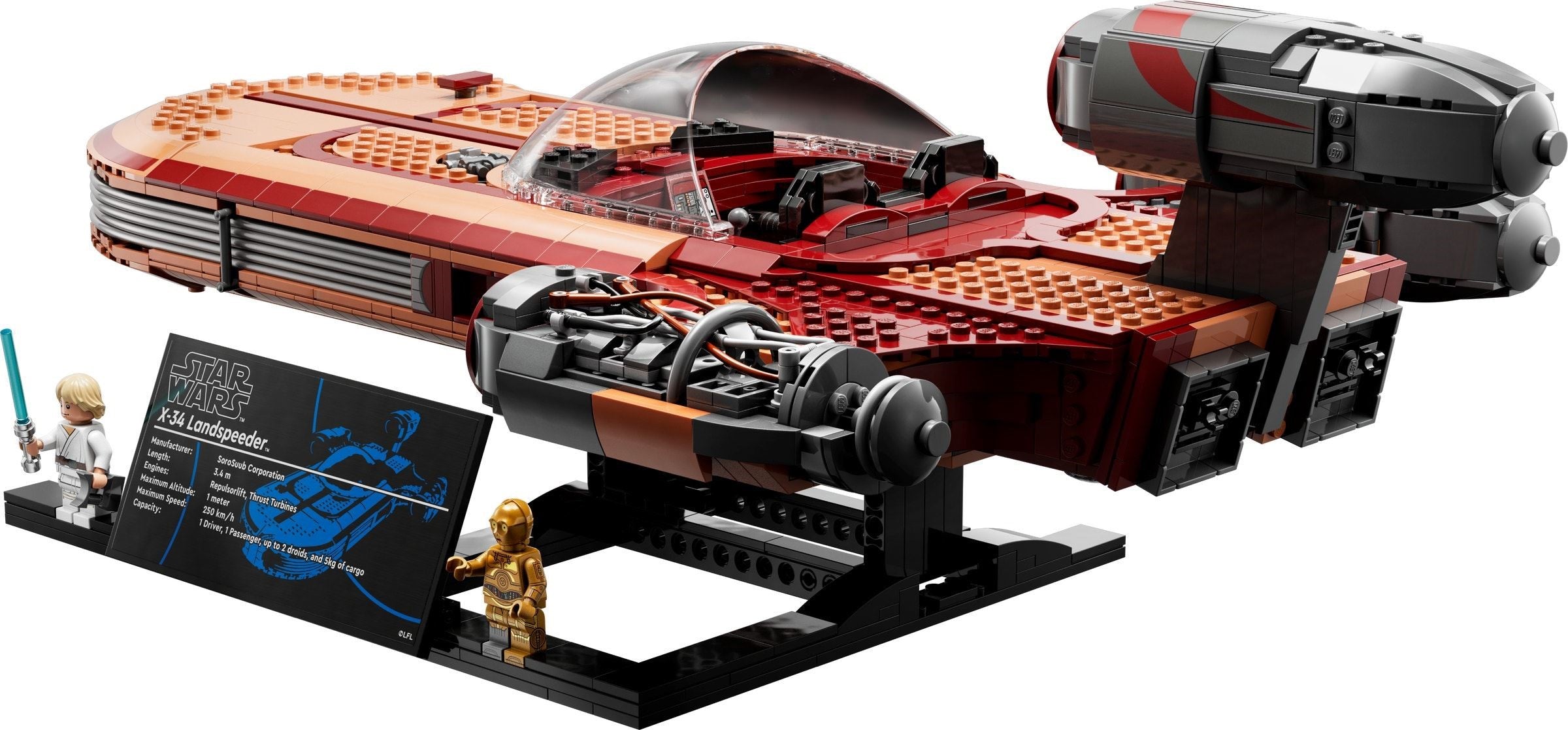 Luke Skywalkers Landspeeder-UCS Series 75341 | Star Wars | LEGO