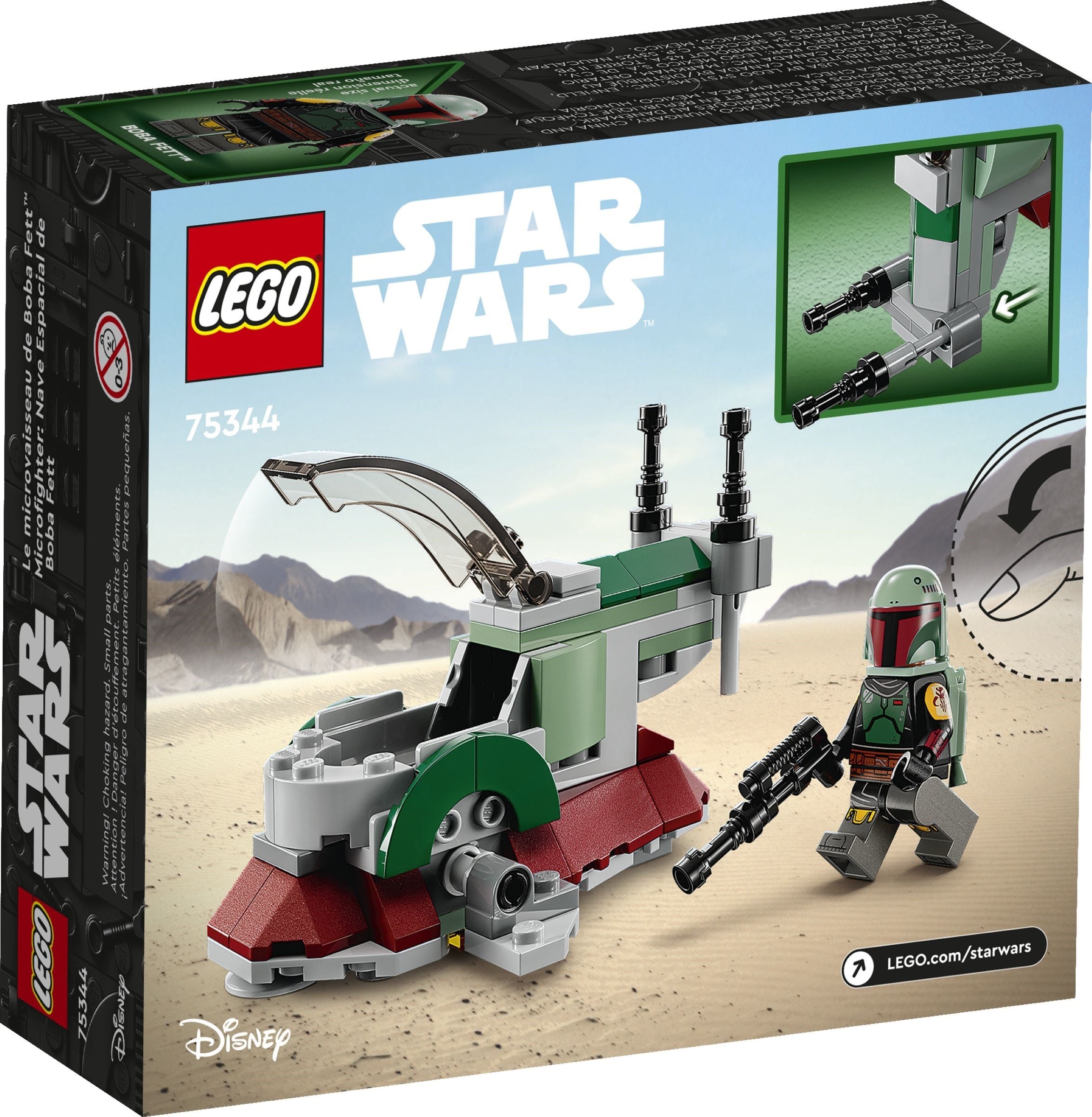 Boba Fett's Starship 75344 | Star Wars | LEGO