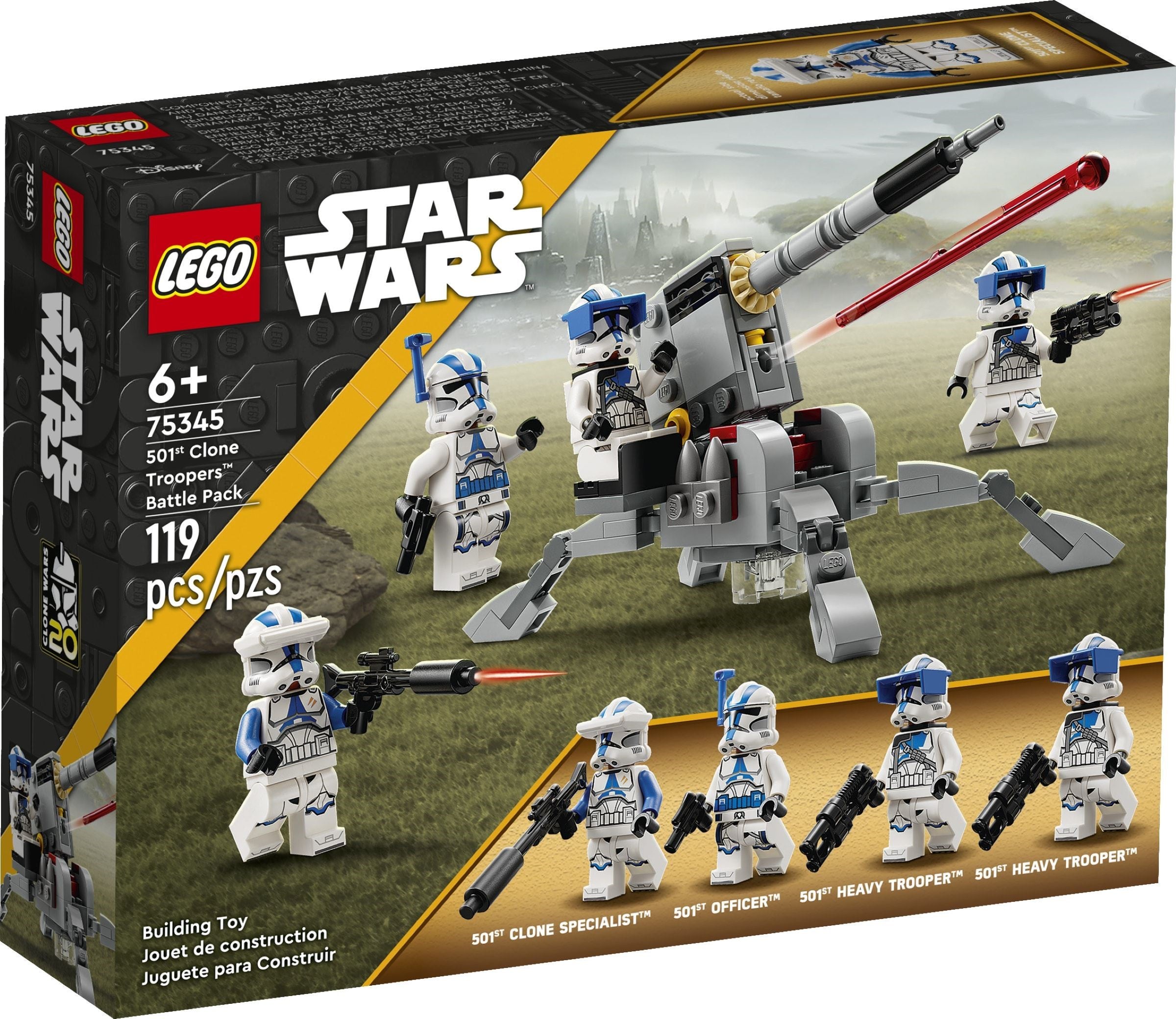 501st Clone Troopers Battle Pack 75345 | Star Wars | LEGO – image 2