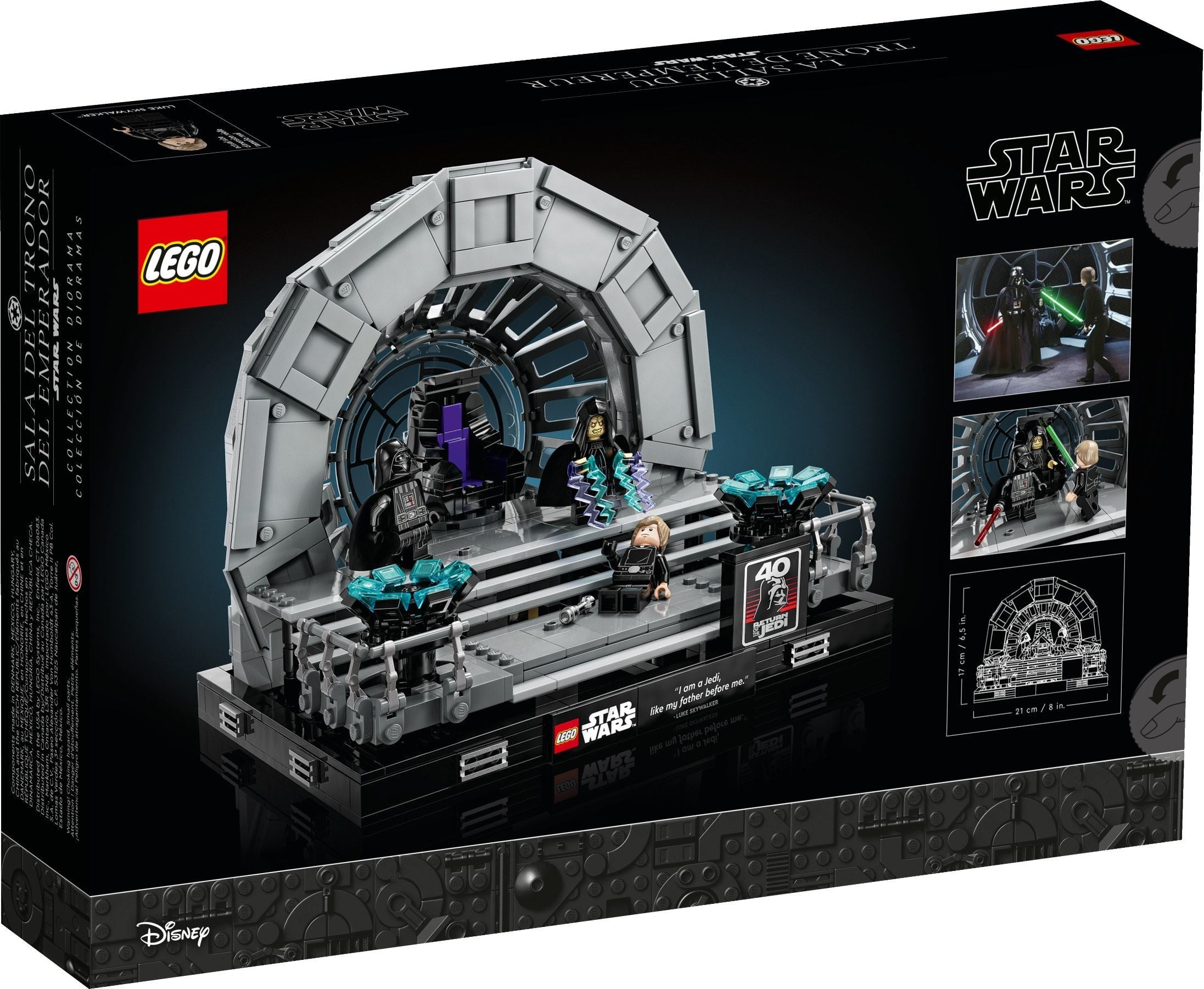 Emperors Throne Room 75352 | Star Wars | LEGO