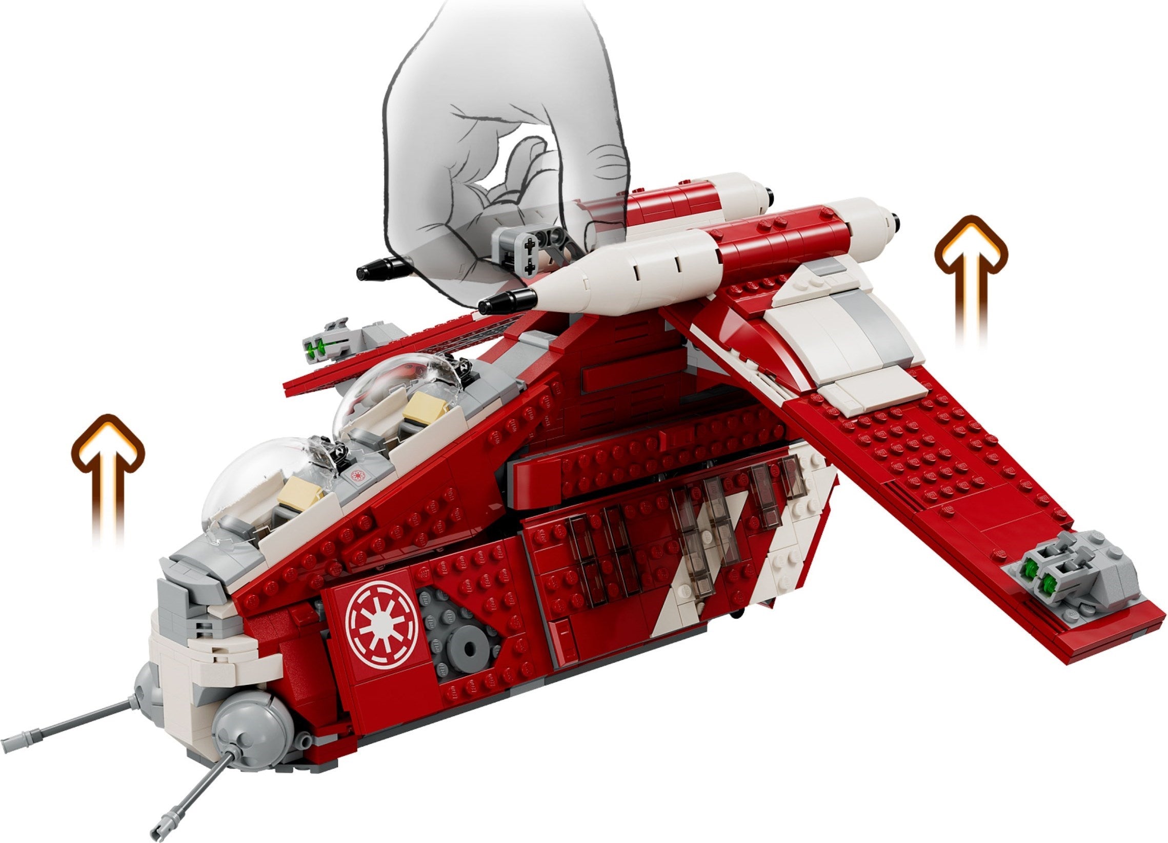 Coruscant Guard Gunship 75354 | Star Wars | LEGO – image 7