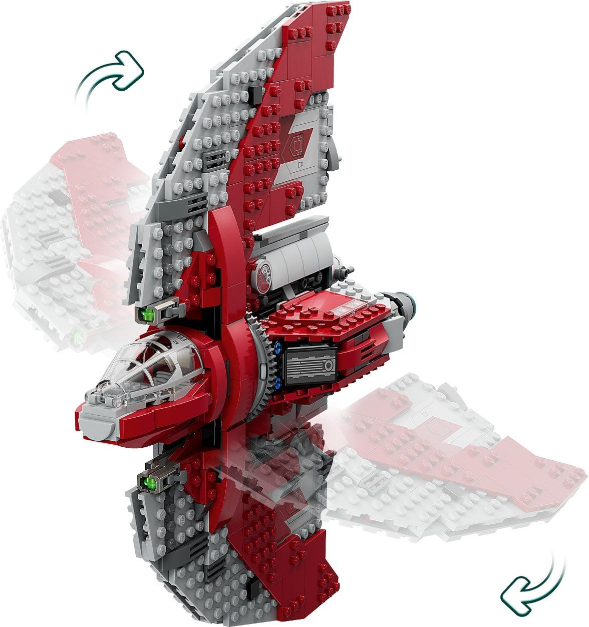 Ahsoka Tano's T-6 Jedi Shuttle 75362 | Star Wars | LEGO – image 4