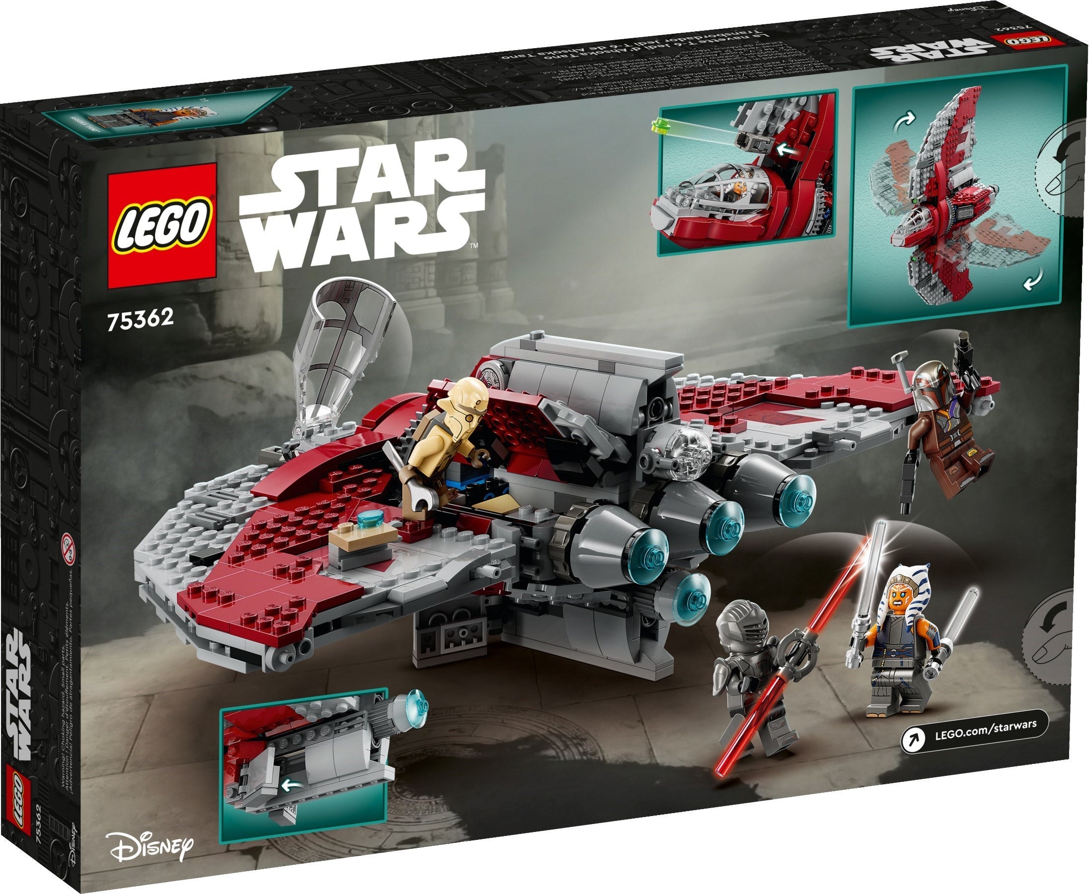 Ahsoka Tano's T-6 Jedi Shuttle 75362 | Star Wars | LEGO – image 7