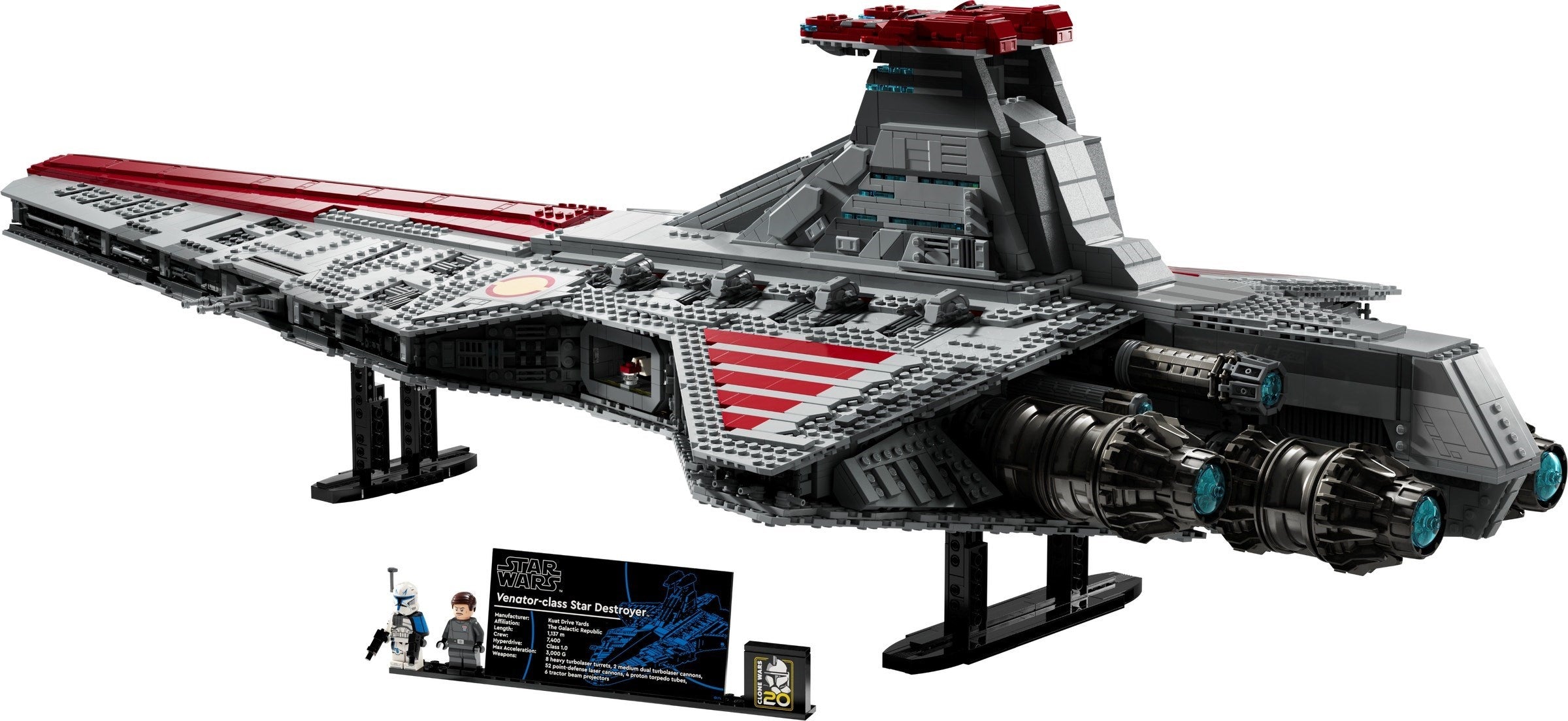 Venator-class Republic Attack Cruiser 75367 | Star Wars | LEGO – image 10