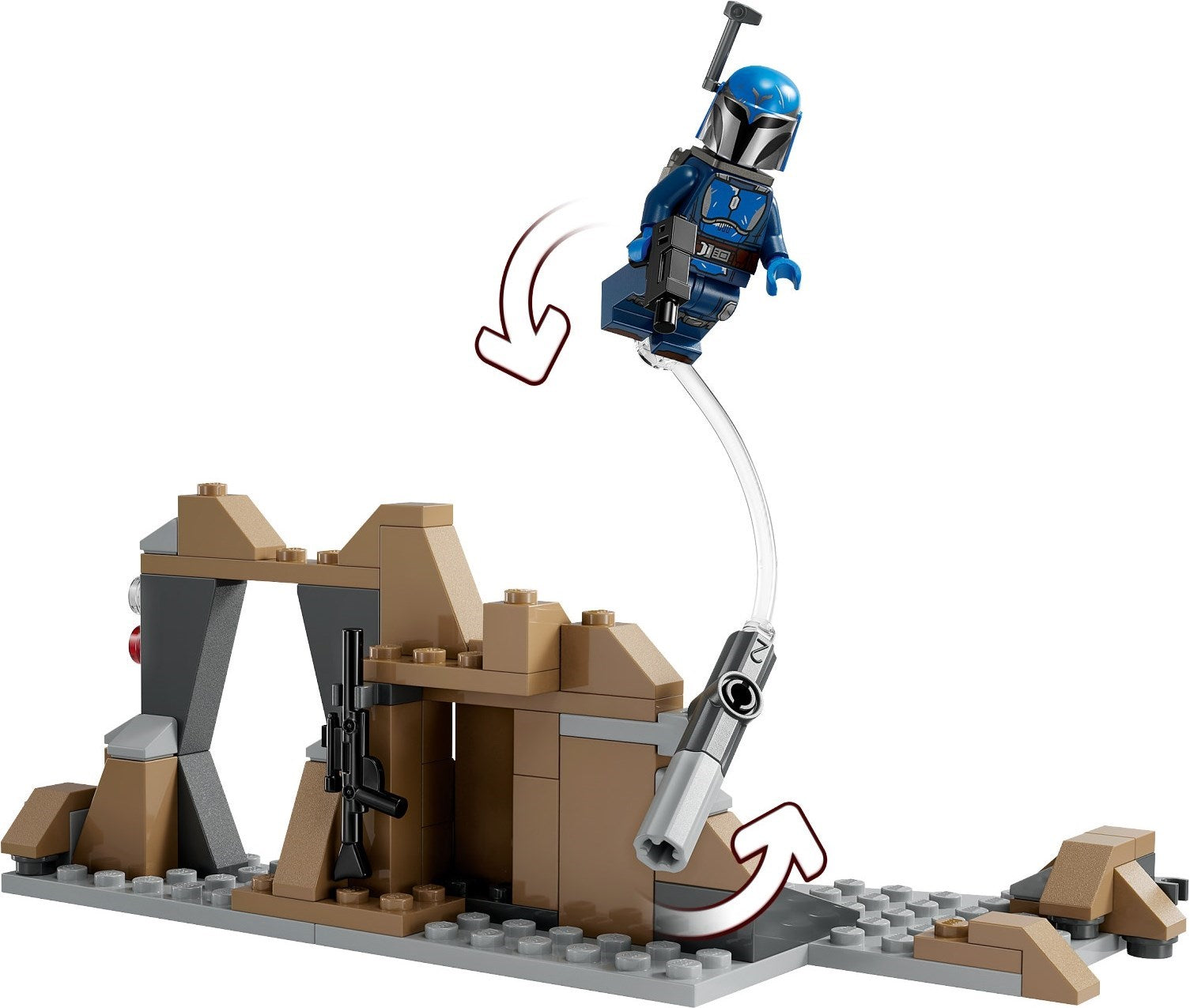 Ambush on Mandalore Battle Pack  75373 | Star Wars | LEGO – image 3