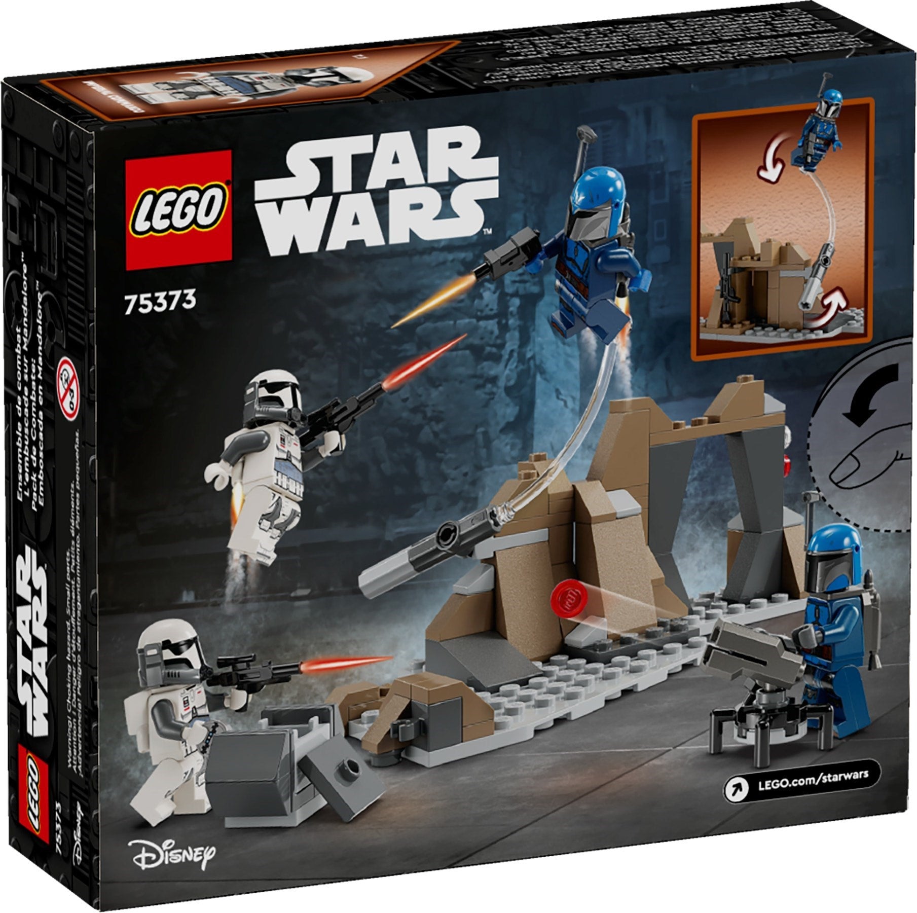 Ambush on Mandalore Battle Pack  75373 | Star Wars | LEGO – image 4
