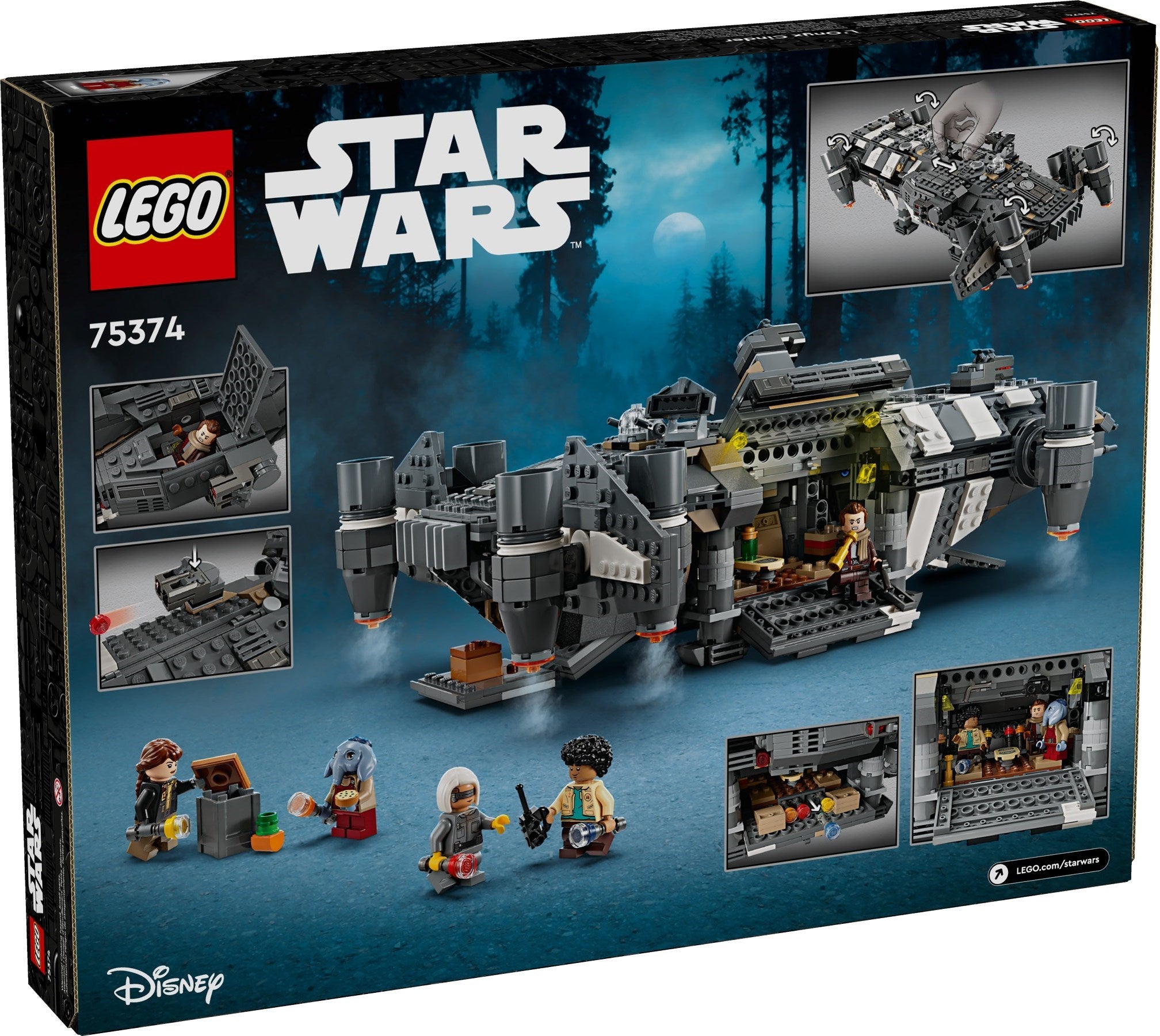 The Onyx Cinder 75374 | Star Wars | LEGO – image 2