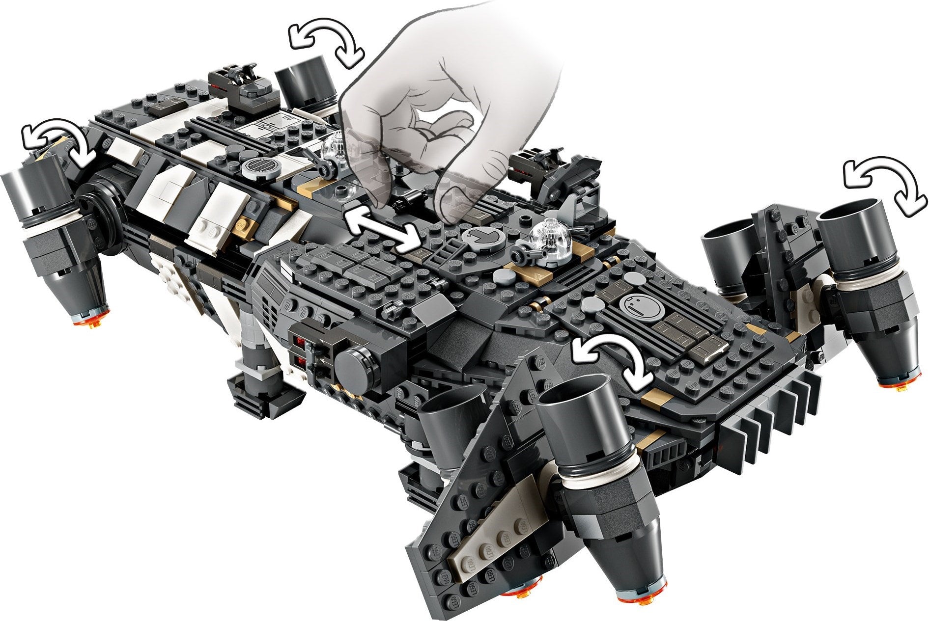 The Onyx Cinder 75374 | Star Wars | LEGO – image 10