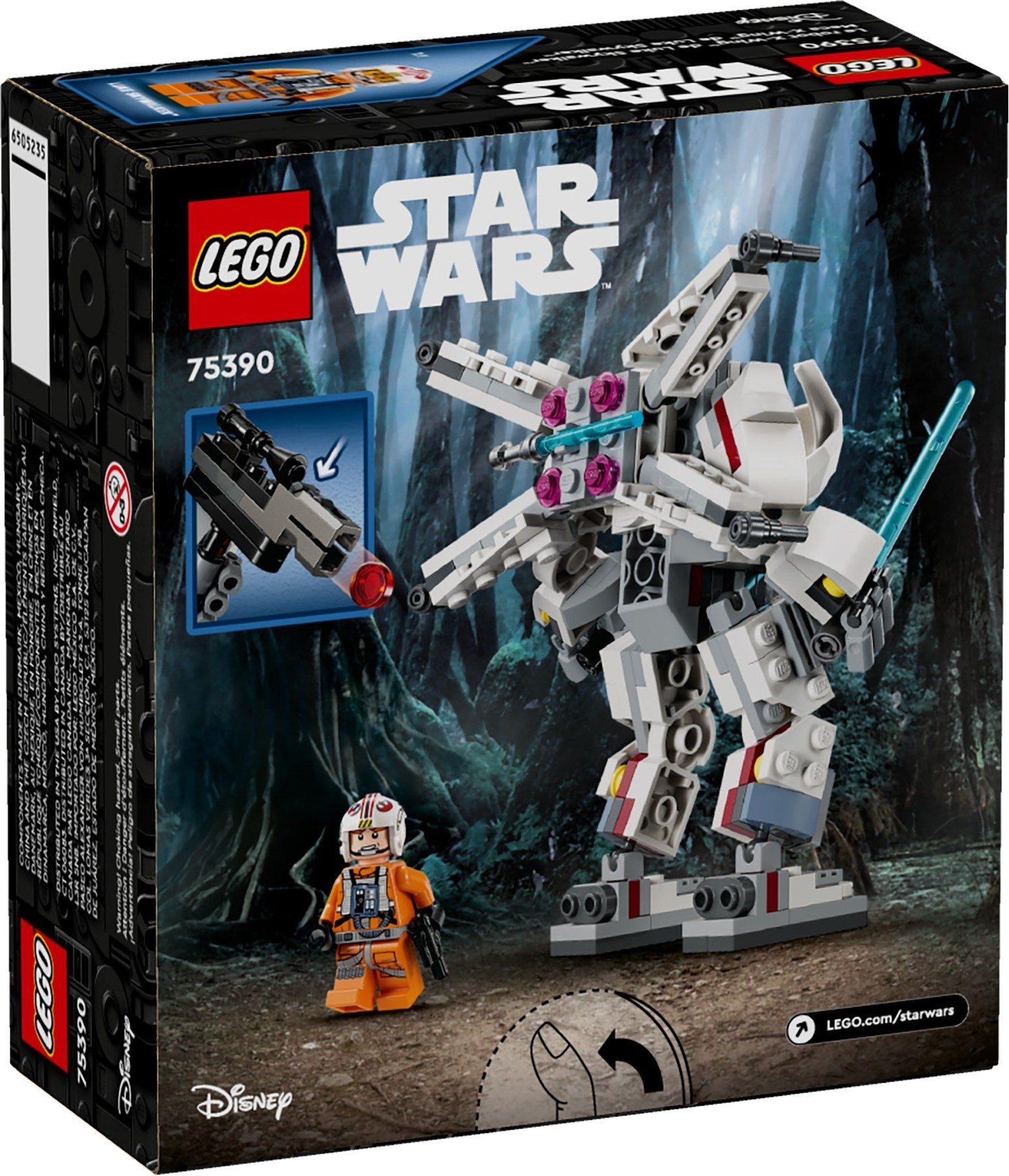 Luke Skywalker X-wing Mech  75390 | Star Wars | LEGO – image 4