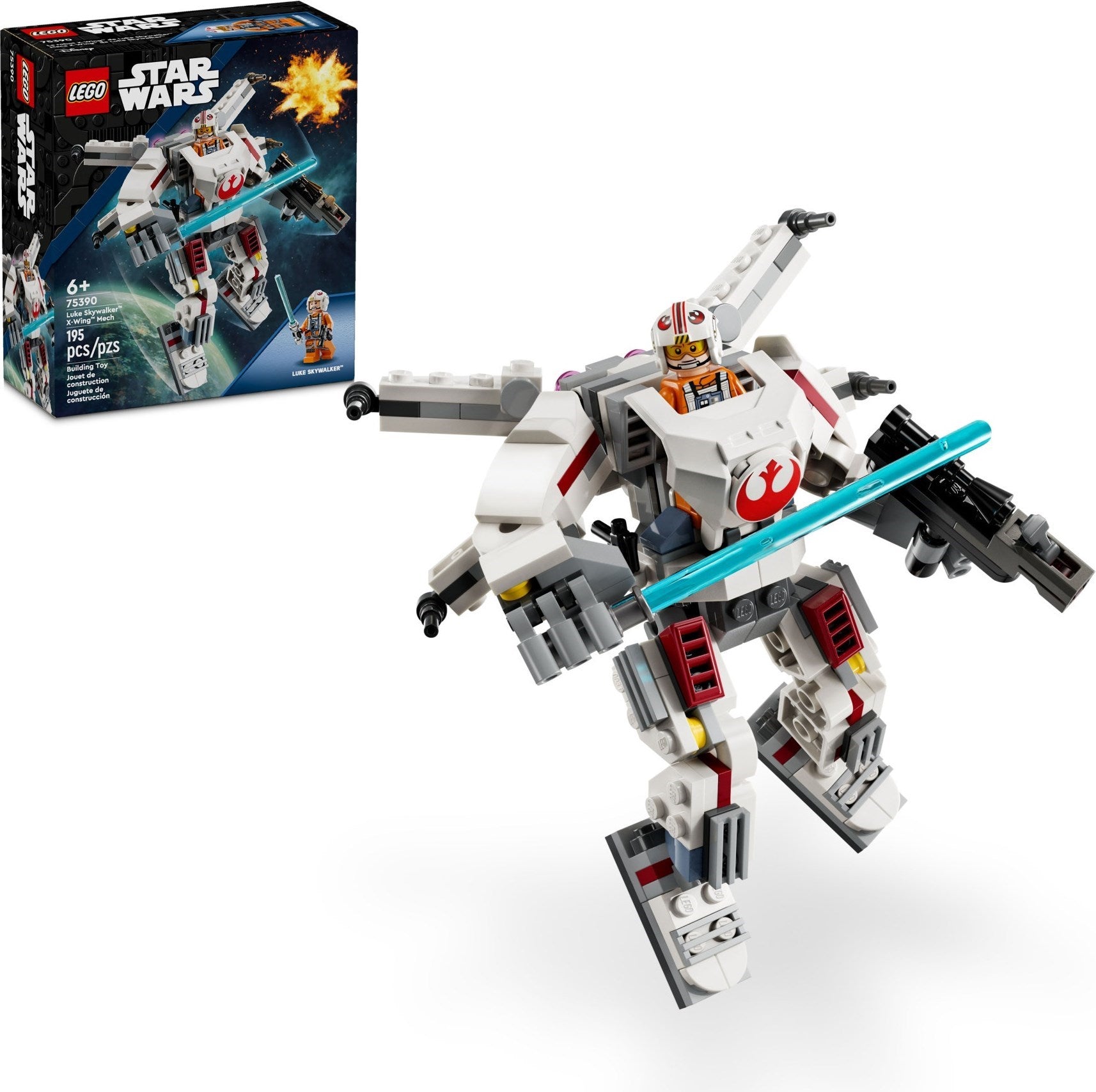 Luke Skywalker X-wing Mech  75390 | Star Wars | LEGO – image 5