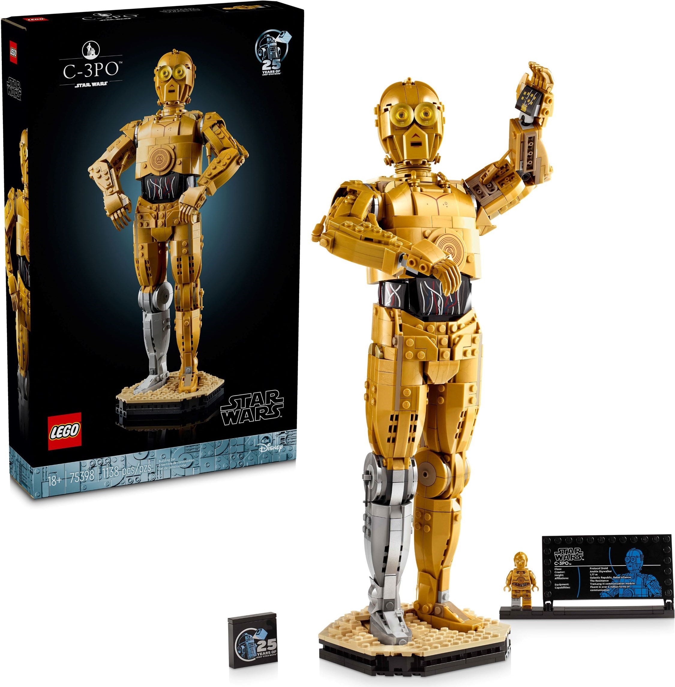 C-3PO 75398 | Star Wars | LEGO