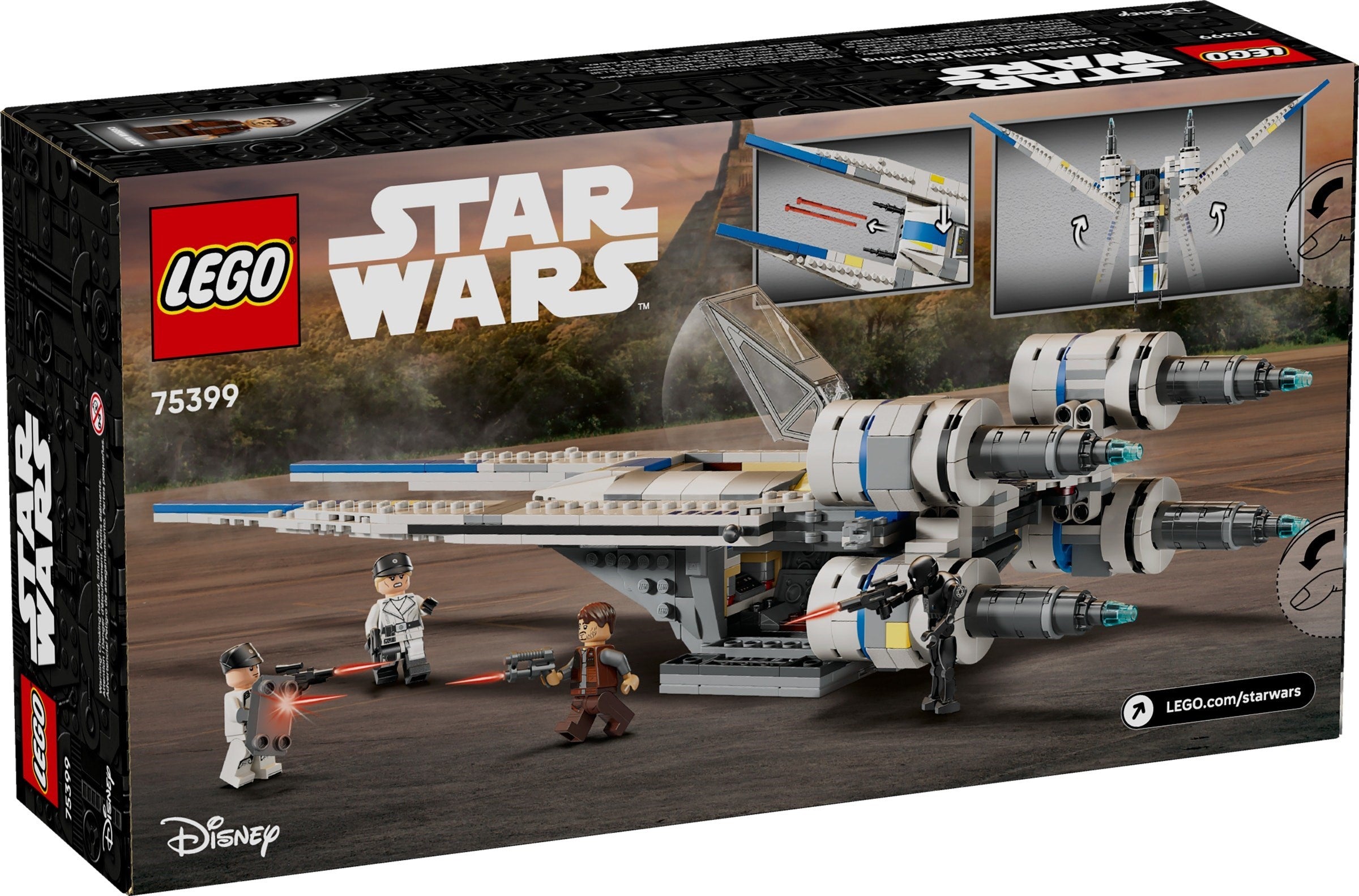 Rebel U-wing Starfighter 75399 | Star Wars | LEGO – image 2