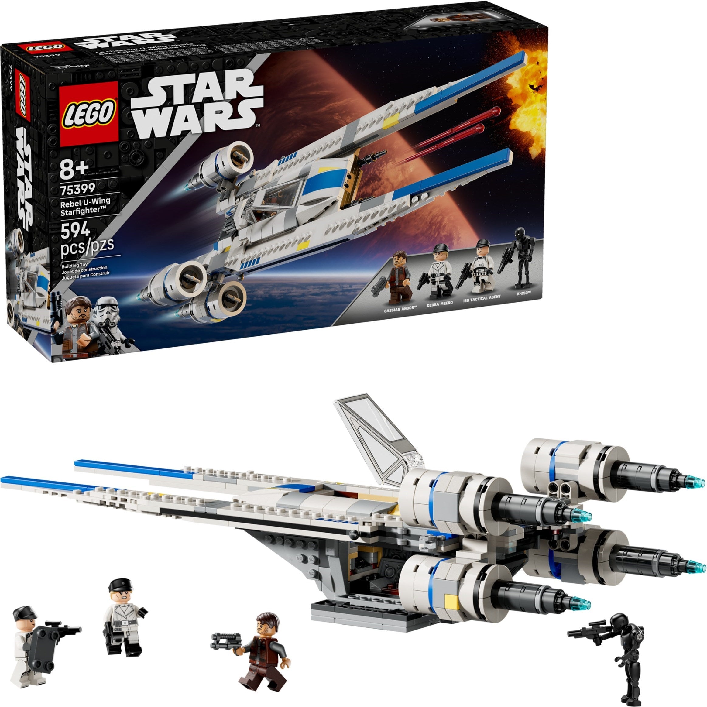 Rebel U-wing Starfighter 75399 | Star Wars | LEGO – image 3