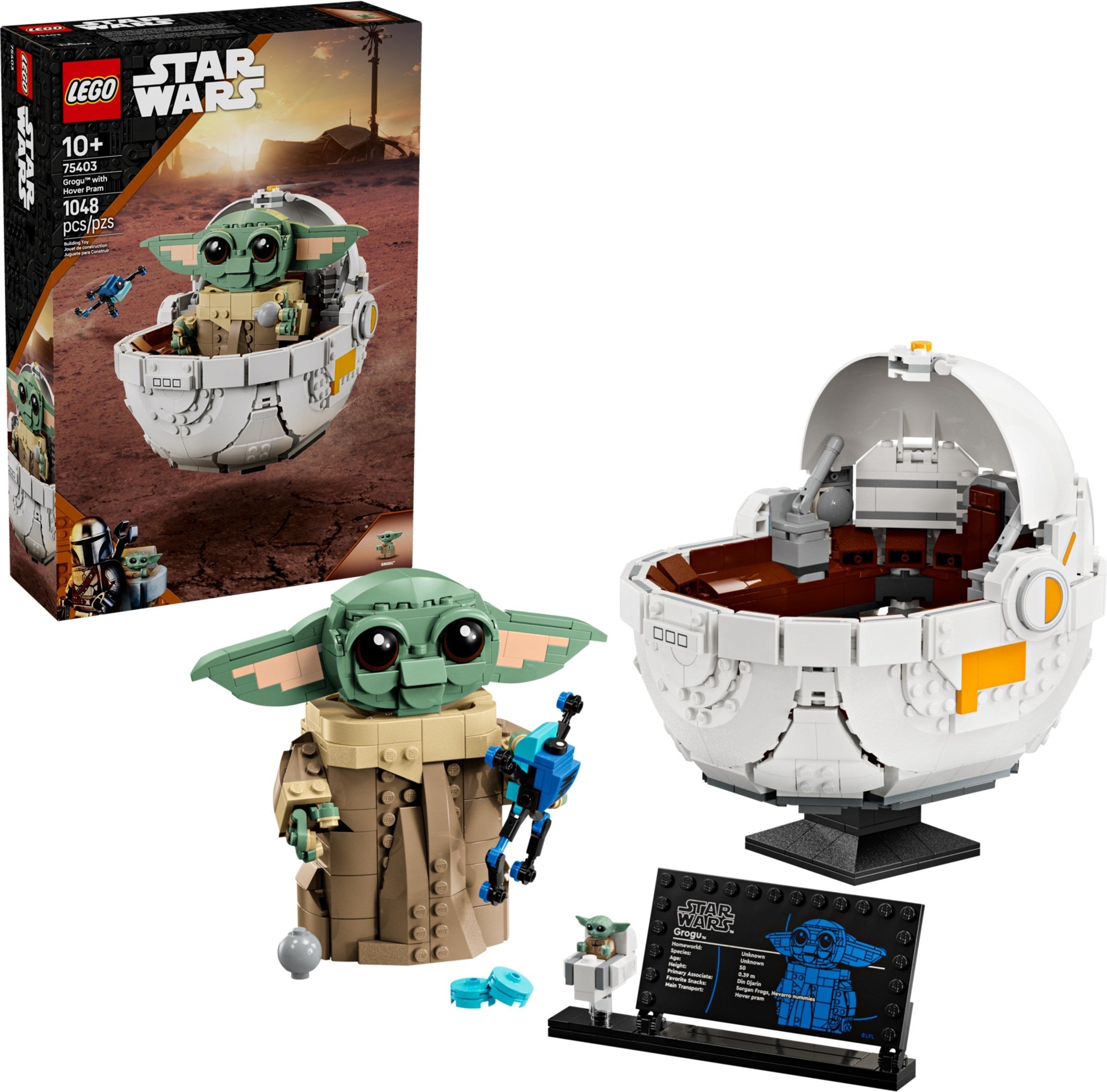Grogu with Hover Pram 75403 | Star Wars | LEGO – image 3