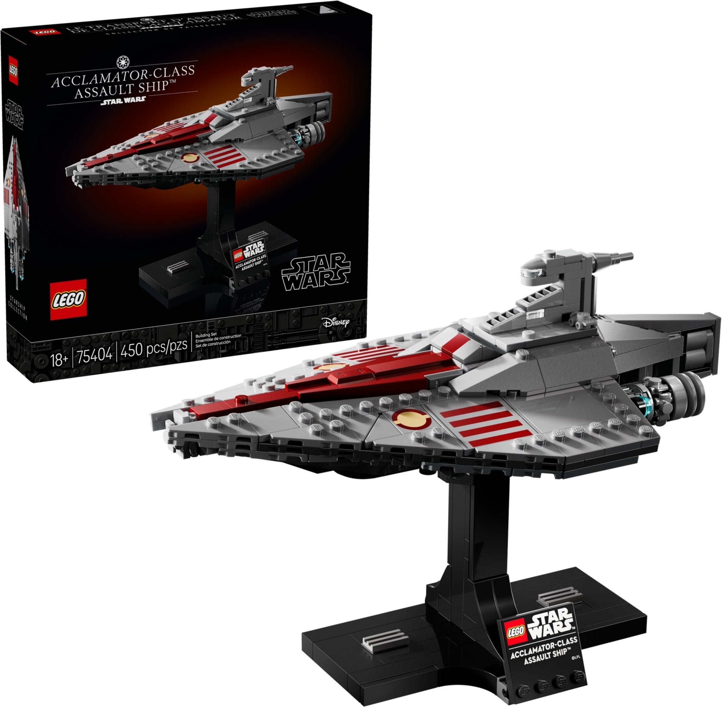 Acclamator-class Assault Ship 75404 | Star Wars | LEGO – image 3