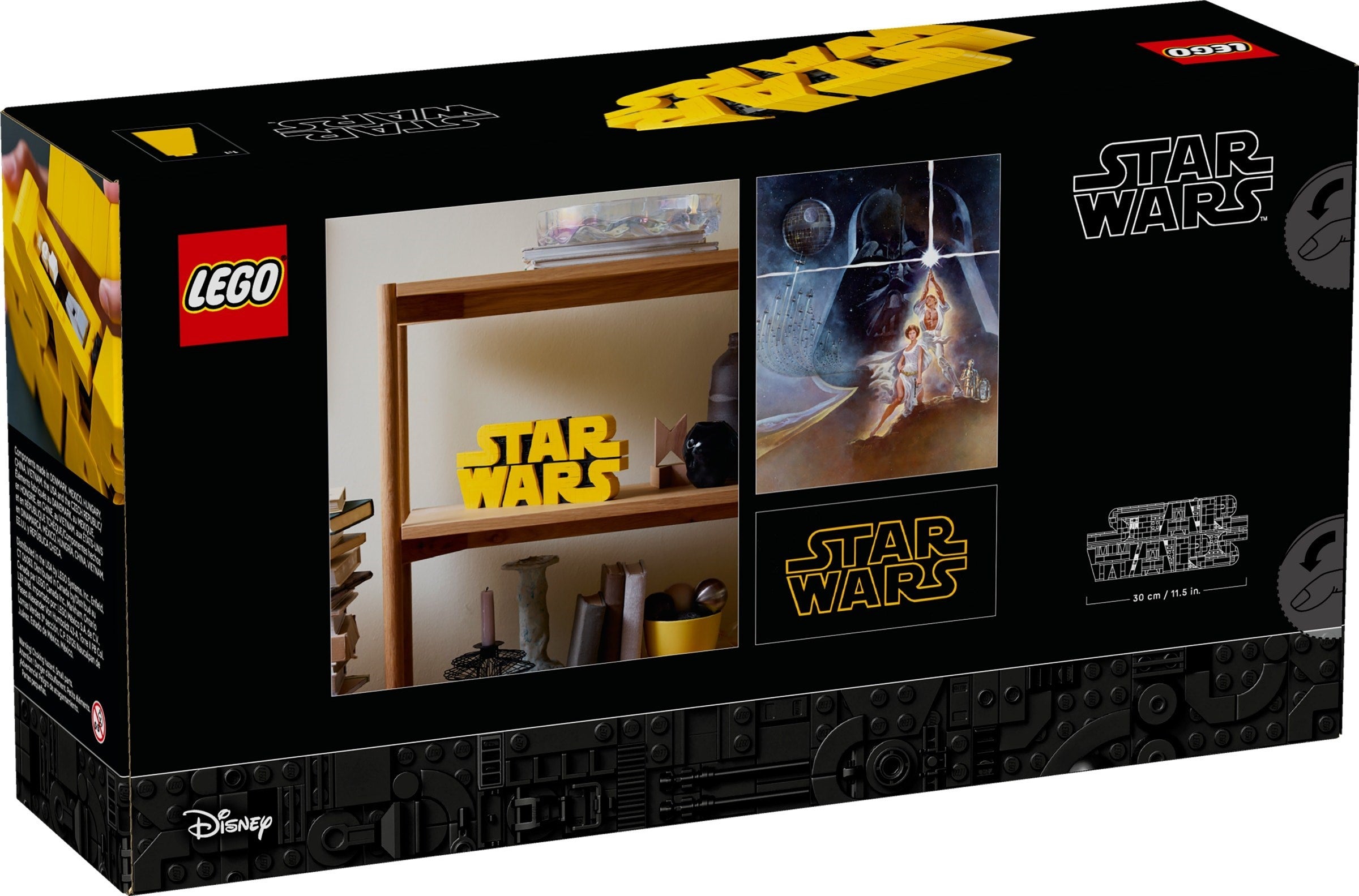 Brick-Built Star Wars Logo 75407 | Star Wars | LEGO – image 2