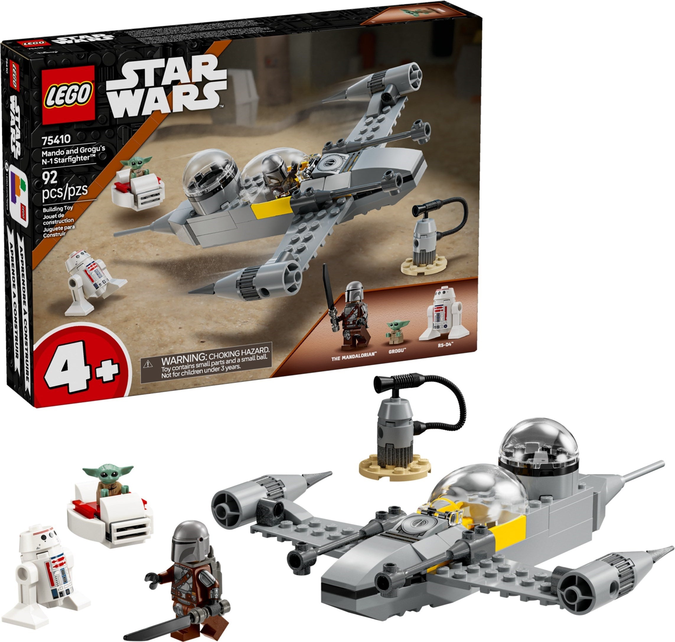 Mando and Grogu's N-1 Starfighter 75410 | Star Wars | LEGO – image 3