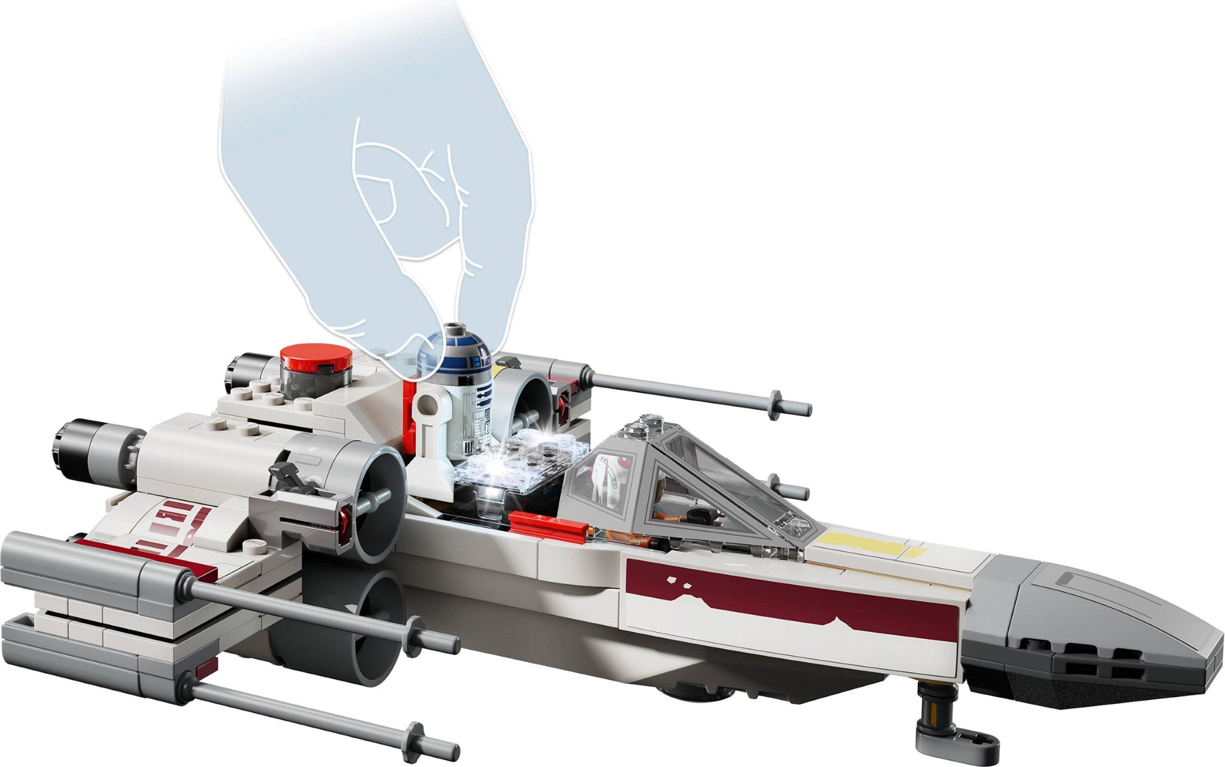 Luke's Red Five X-wing 75423 | Star Wars | LEGO (image 20)