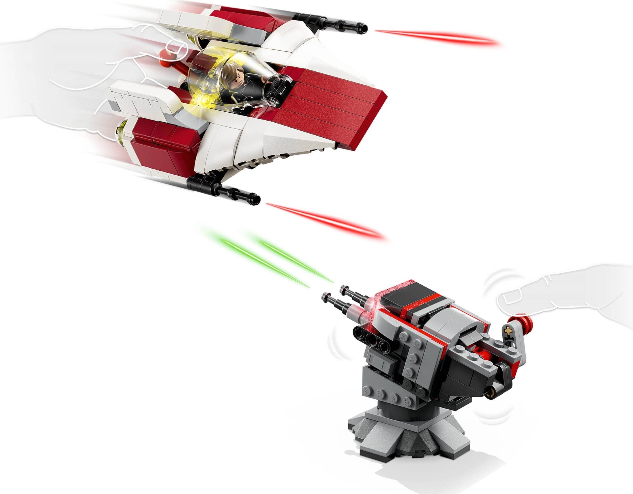 Throne Room Duel & A-wing 75427 | Star Wars | LEGO (image 16)