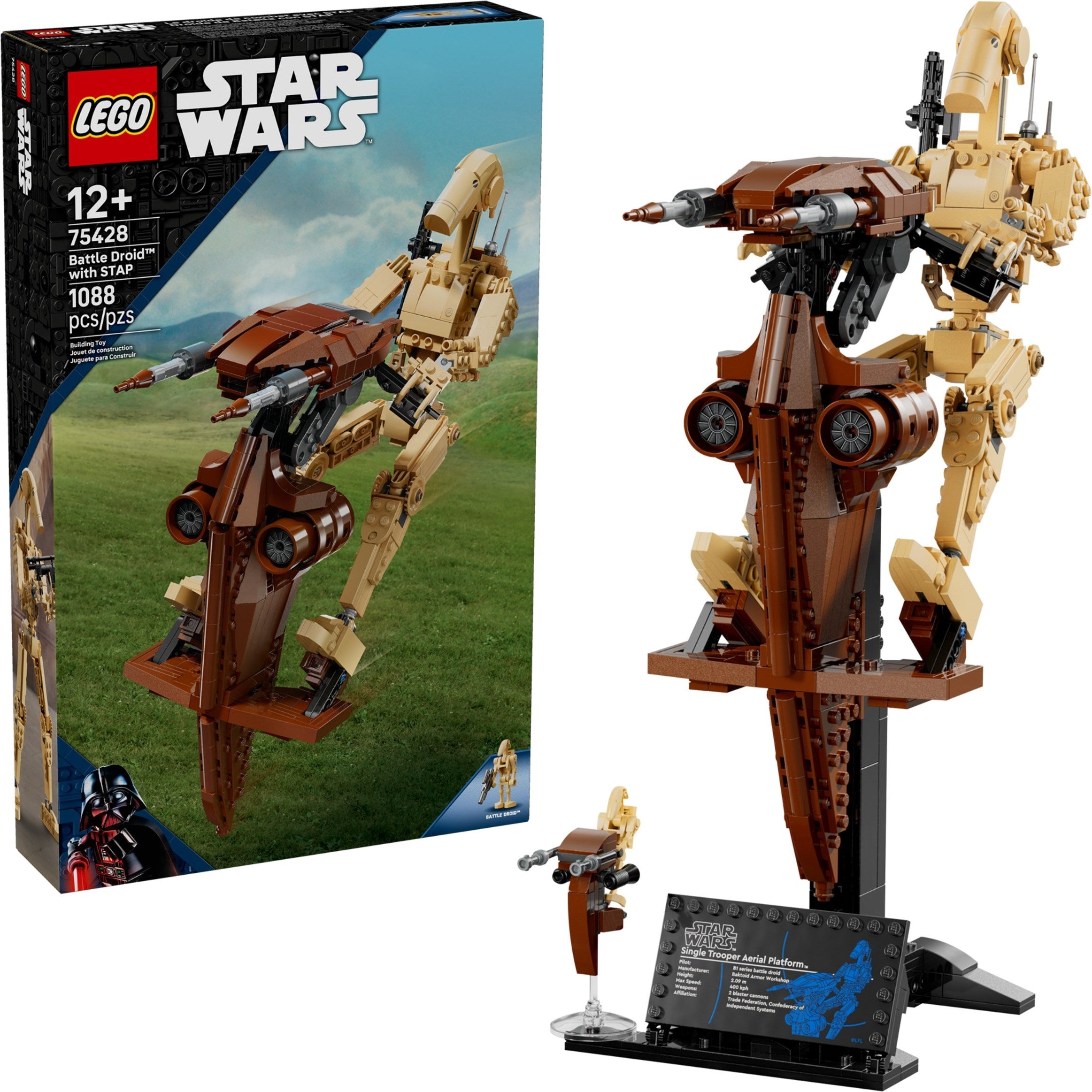 Battle Droid with STAP 75428 | Star Wars | LEGO (image 3)