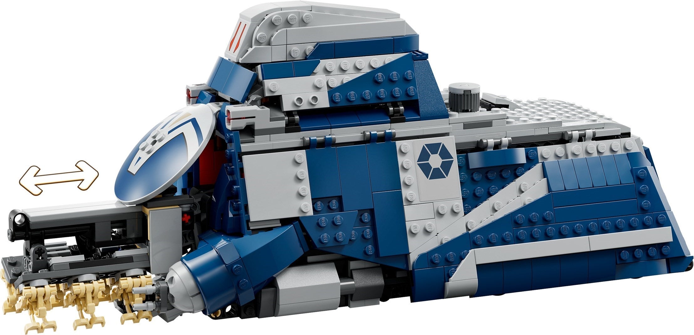 Battle of Felucia Separatist MTT 75435 | Star Wars | LEGO (image 11)