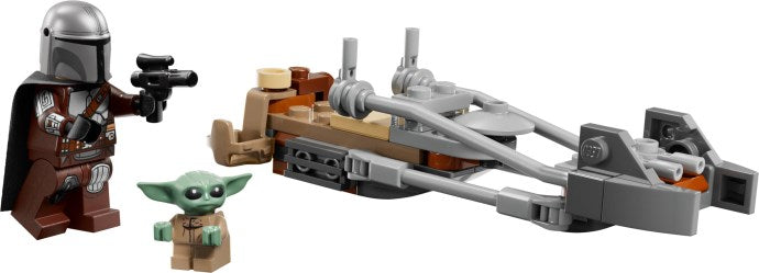 The Mandalorian & Grogu's Speeder Bike 75436 | Star Wars | LEGO