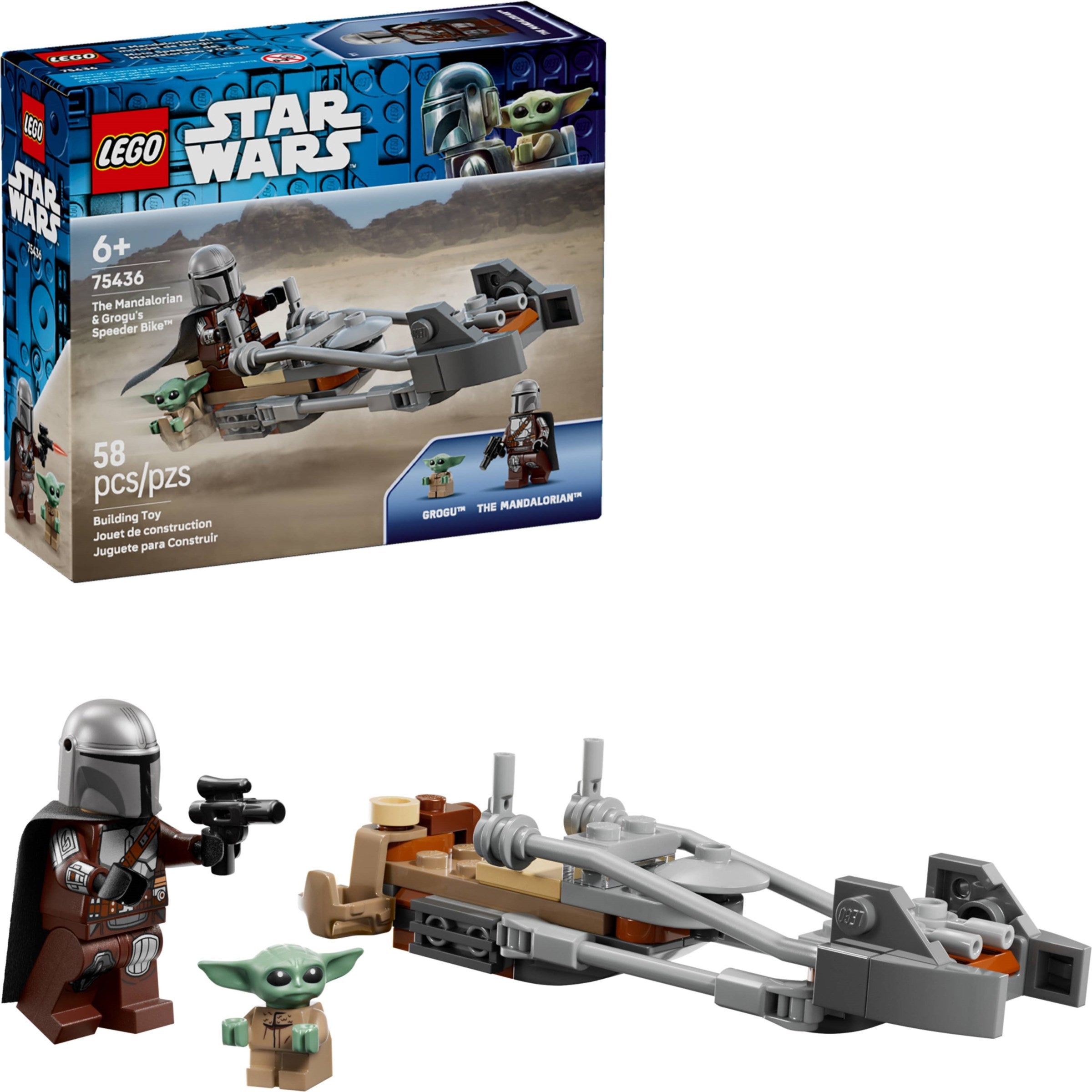 The Mandalorian & Grogu's Speeder Bike 75436 | Star Wars | LEGO – image 3